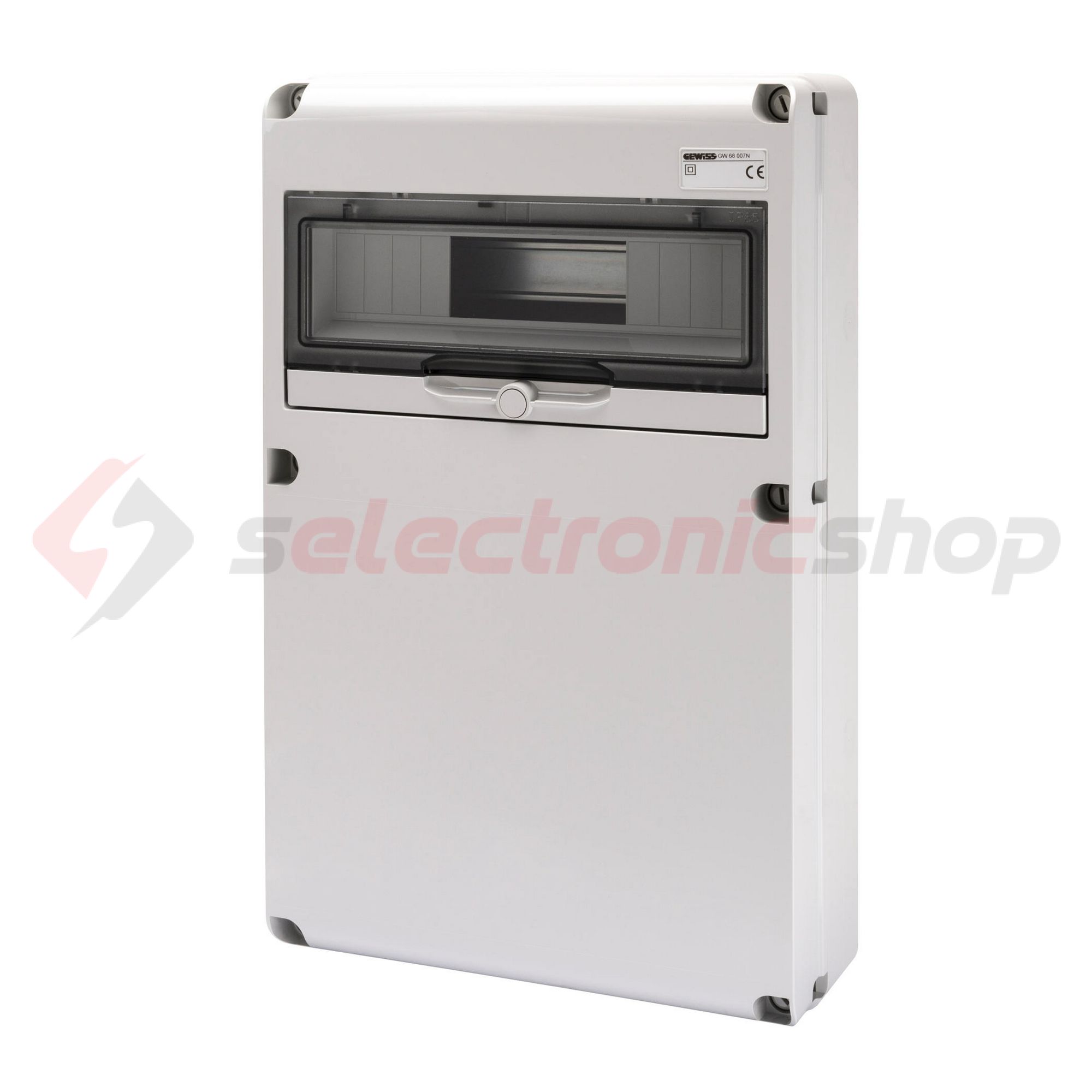 Dugaszoló kiselosztó teli előlap  68Q-DIN GEWISS - GW68007N