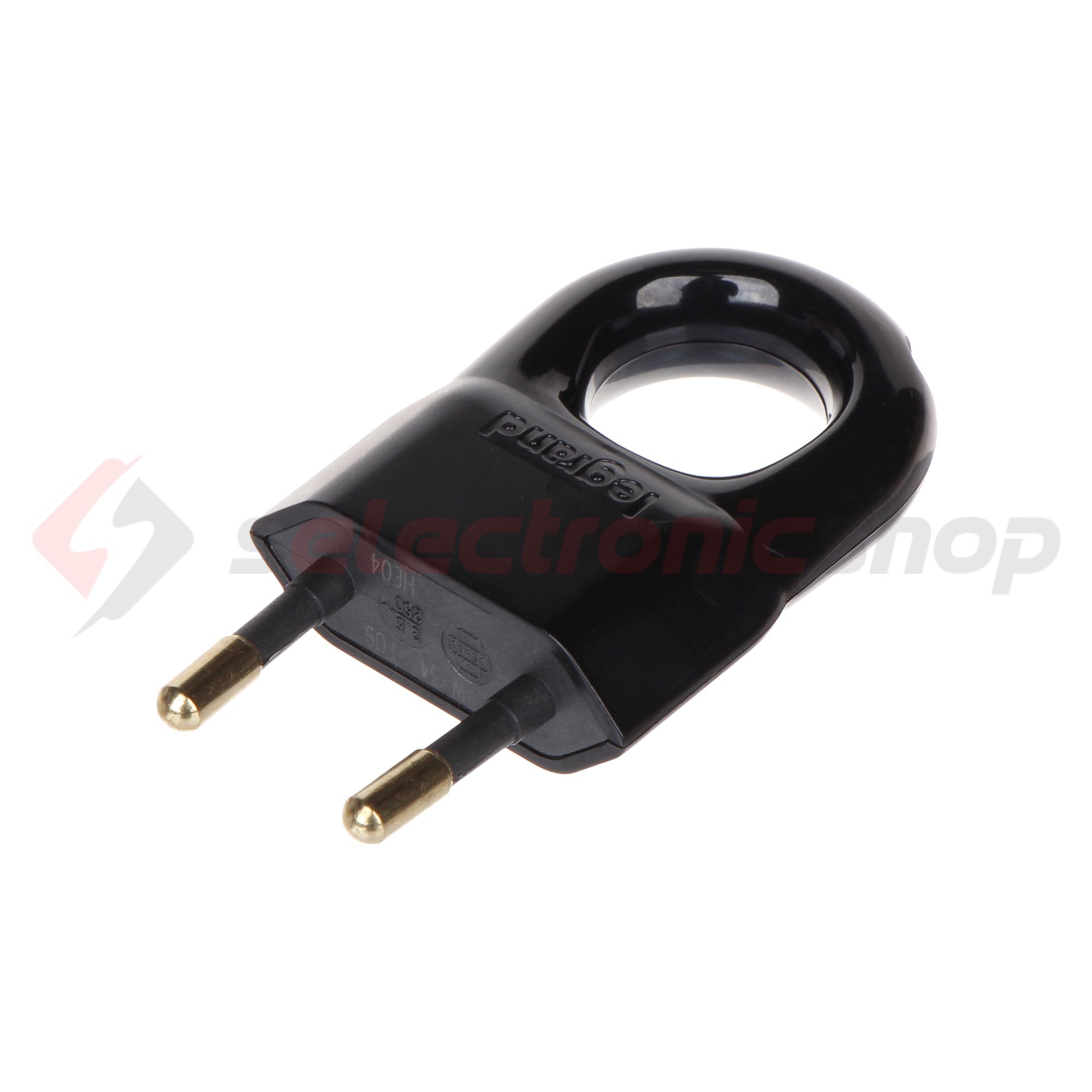 Dugvilla EURO 2P 2.5A egyenes 230V fekete műanyag csavaros IP20 LEGRAND - 050309