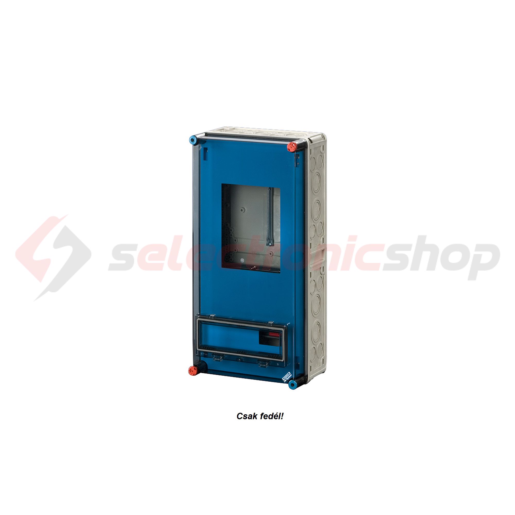 Fedél csapófedeles átlátszó 300mmx 600mmx műanyag Mi 72431 FED Hensel - 1093433