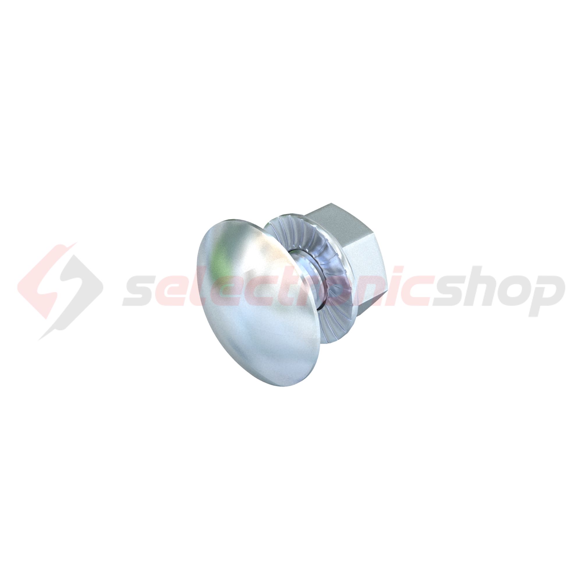 Félgömbfejű csavar kombianyával M 6x 12mm tűzihorganyzott FRSB 6x12 F OBO-BETTERMANN - 6406122