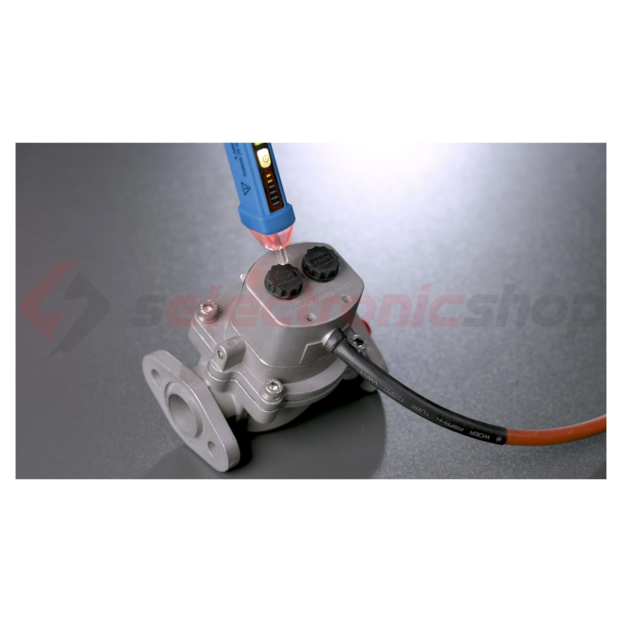 Feszültség teszter érintésmentes 12-1000VAC elemes fény+hangjelzés Pancontrol - VOLTFINDER