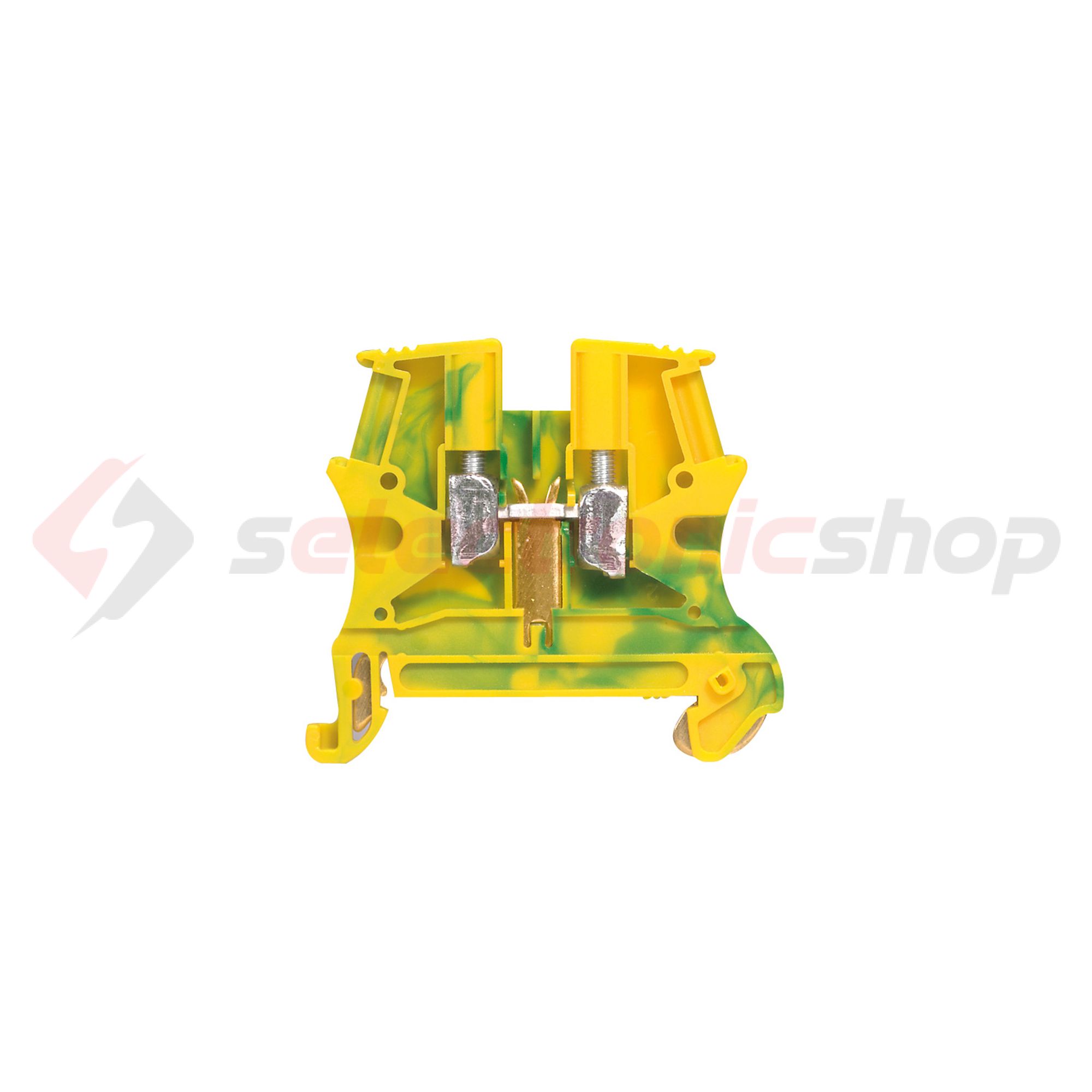 Földelő sorkapocs TS35 1-szint 0.25-2.5mm2/érvéghüvely zöld/sárga csavaros Viking3 LEGRAND - 037170