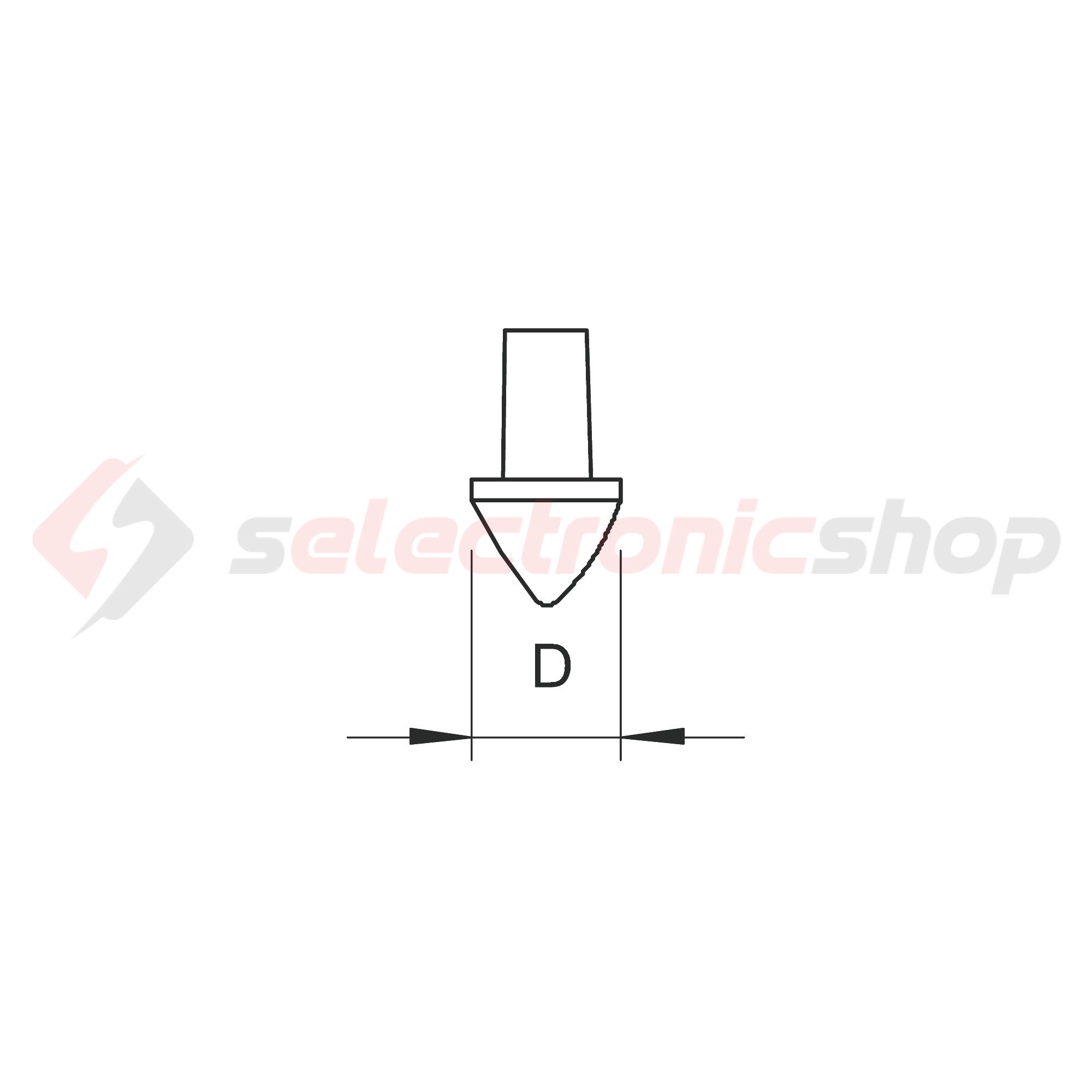 Földelőcsúcs földelőrúdhoz ütőhegy merítetten horganyzott temperöntvény 1819 25BP OBO-BETTERMANN - 3041956