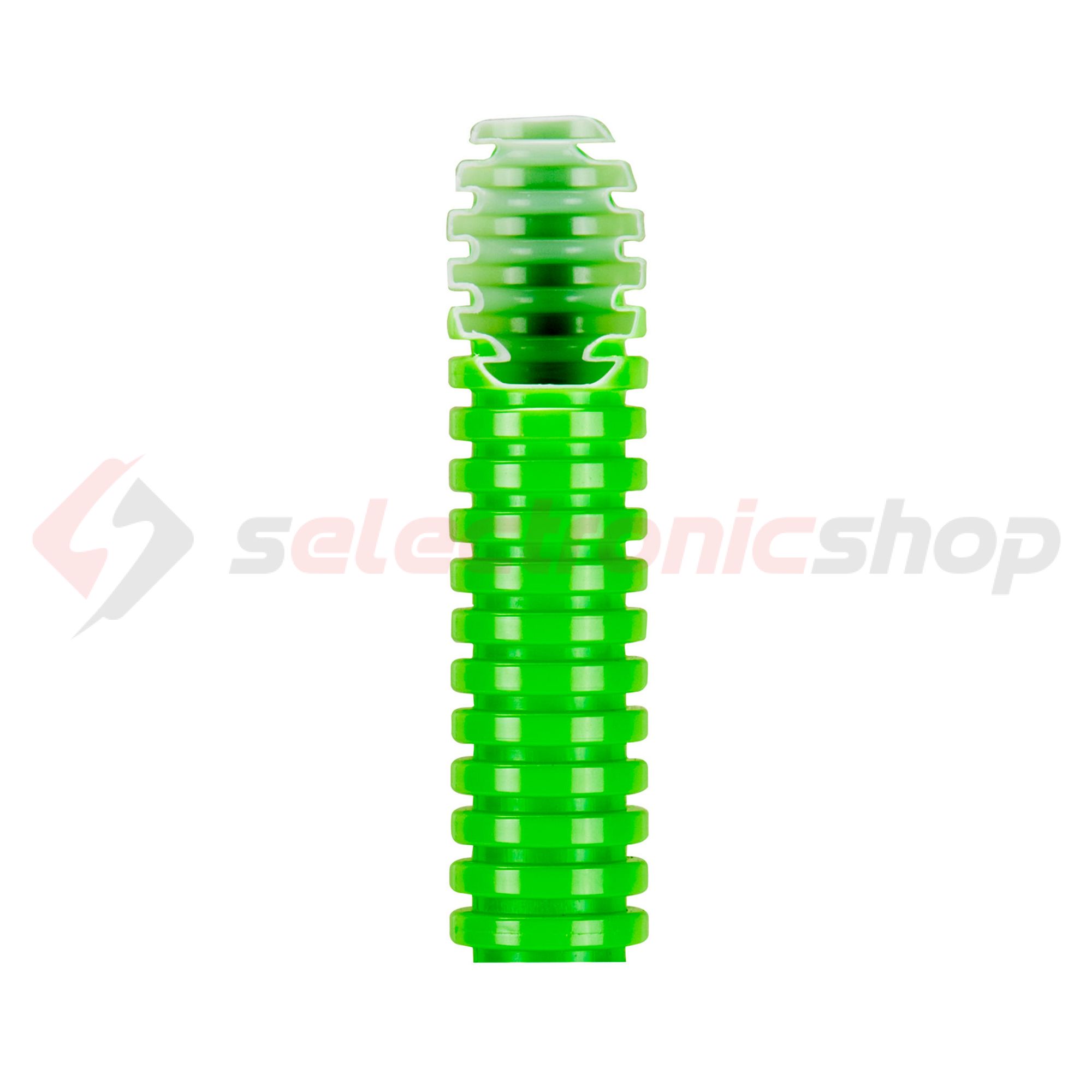 Gégecső lépésálló duplafalú 50m UV-álló 32mm/ 24.3mm PVC zöld hajlítható FK-Xtreme GEWISS - DX15232X