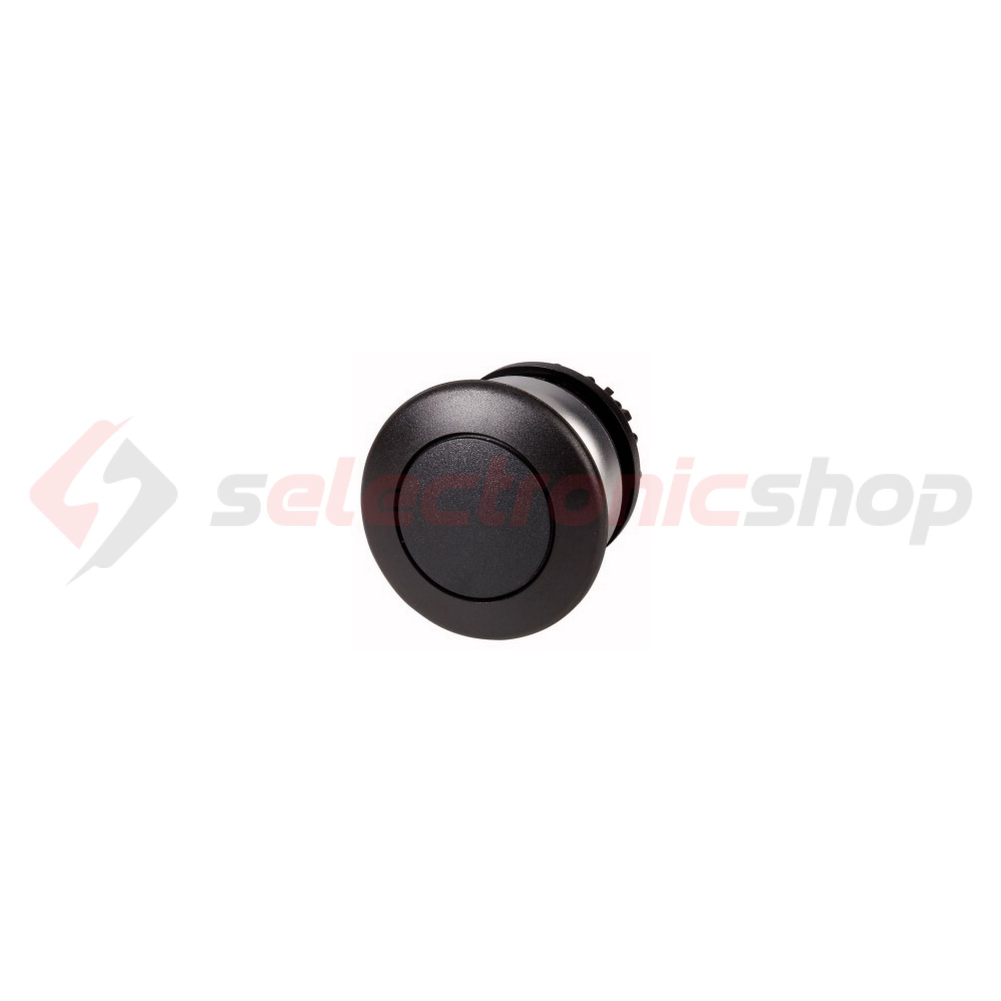 Gomba nyomófej d22 36.5mm fekete visszaugró M22-DP-S EATON - 216712