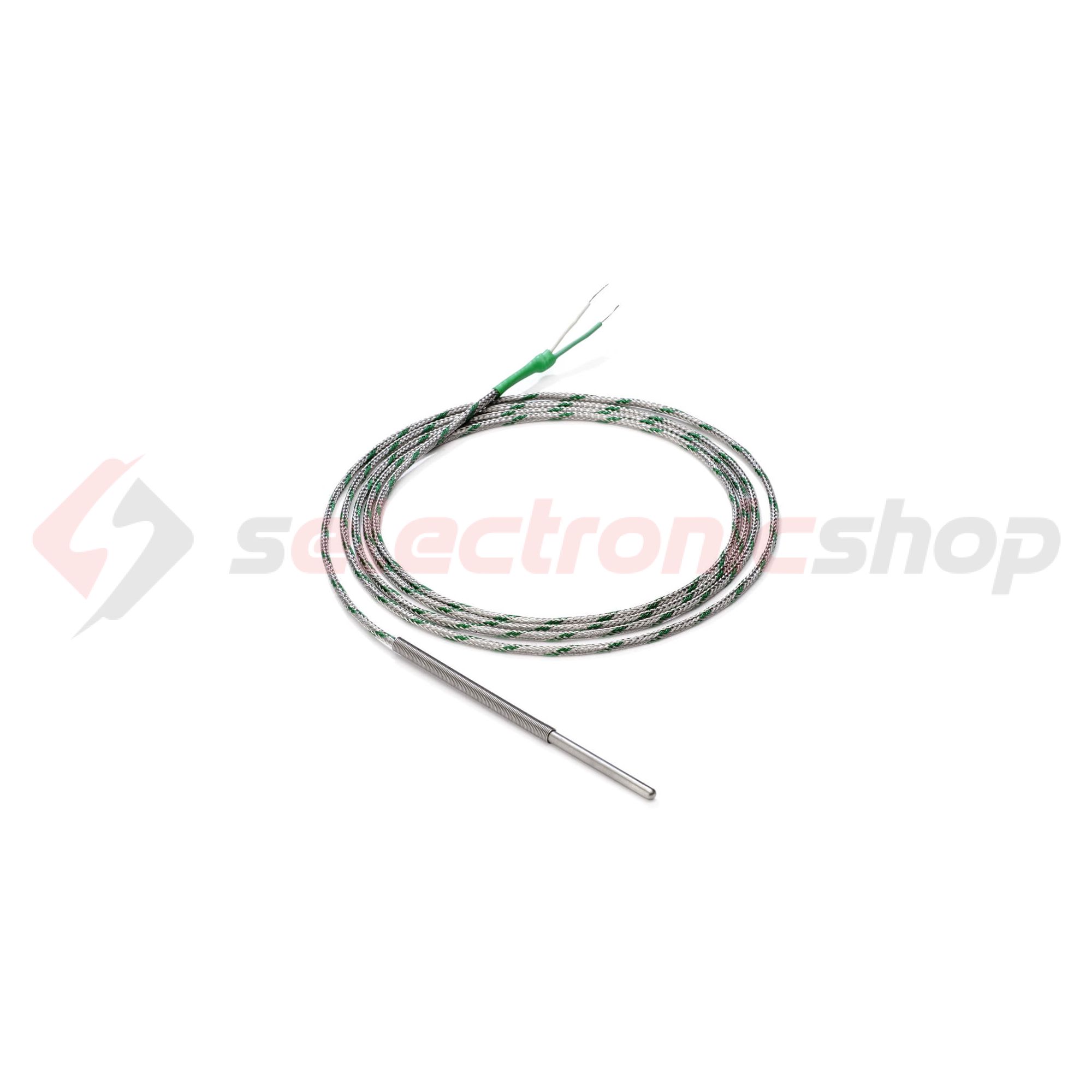 Hőérzékelő patron kábelre szilikon 3vez kontakt Pt100 6mmx 50mm passzív E52-ELP6-50-2-A1 OMRON - 379484