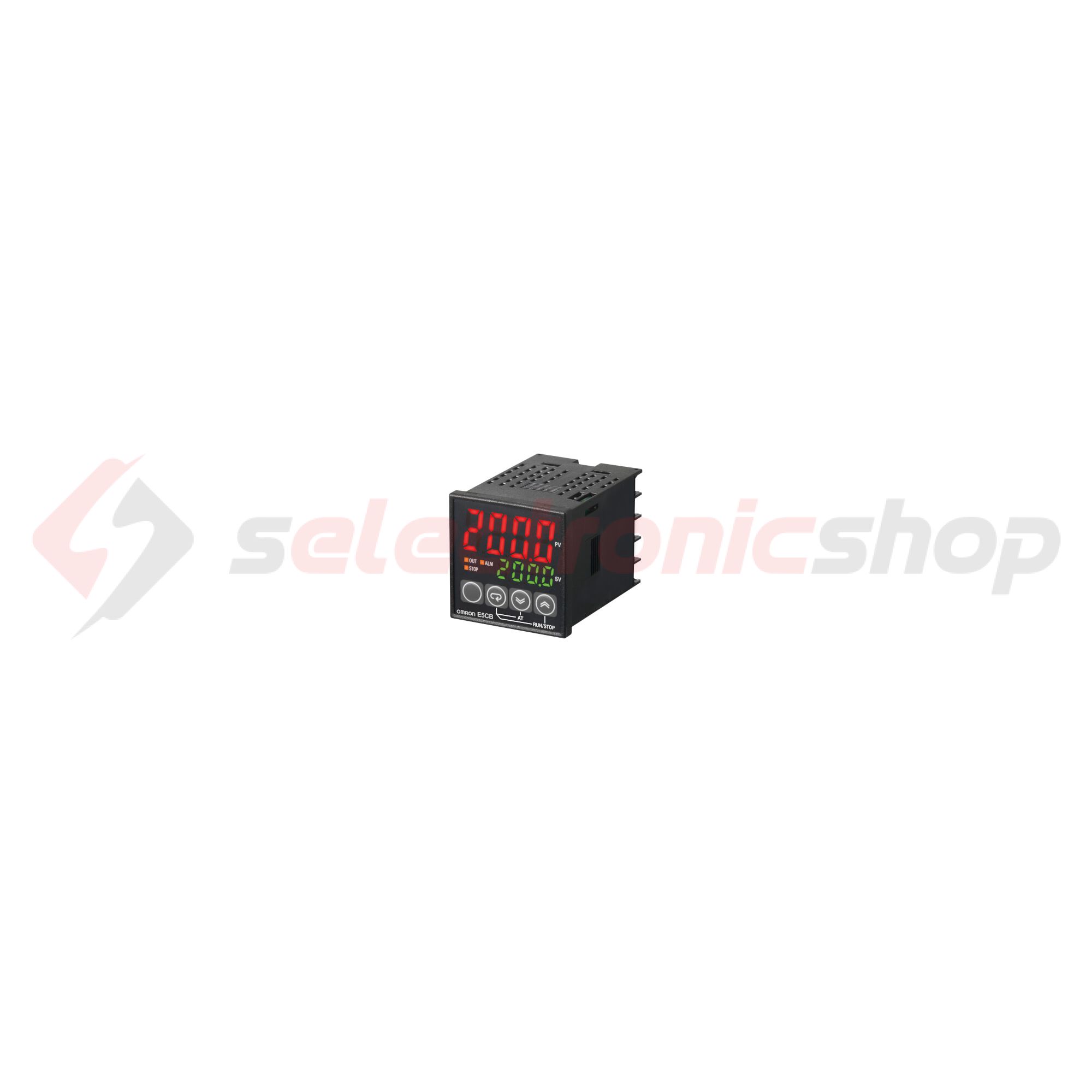 Hőmérsékletszabályozó előlapba On/Off/PID Pt100/1RO 48x48mm 1csatorna E5CB-R1P AC100-240AC OMRON - 352124