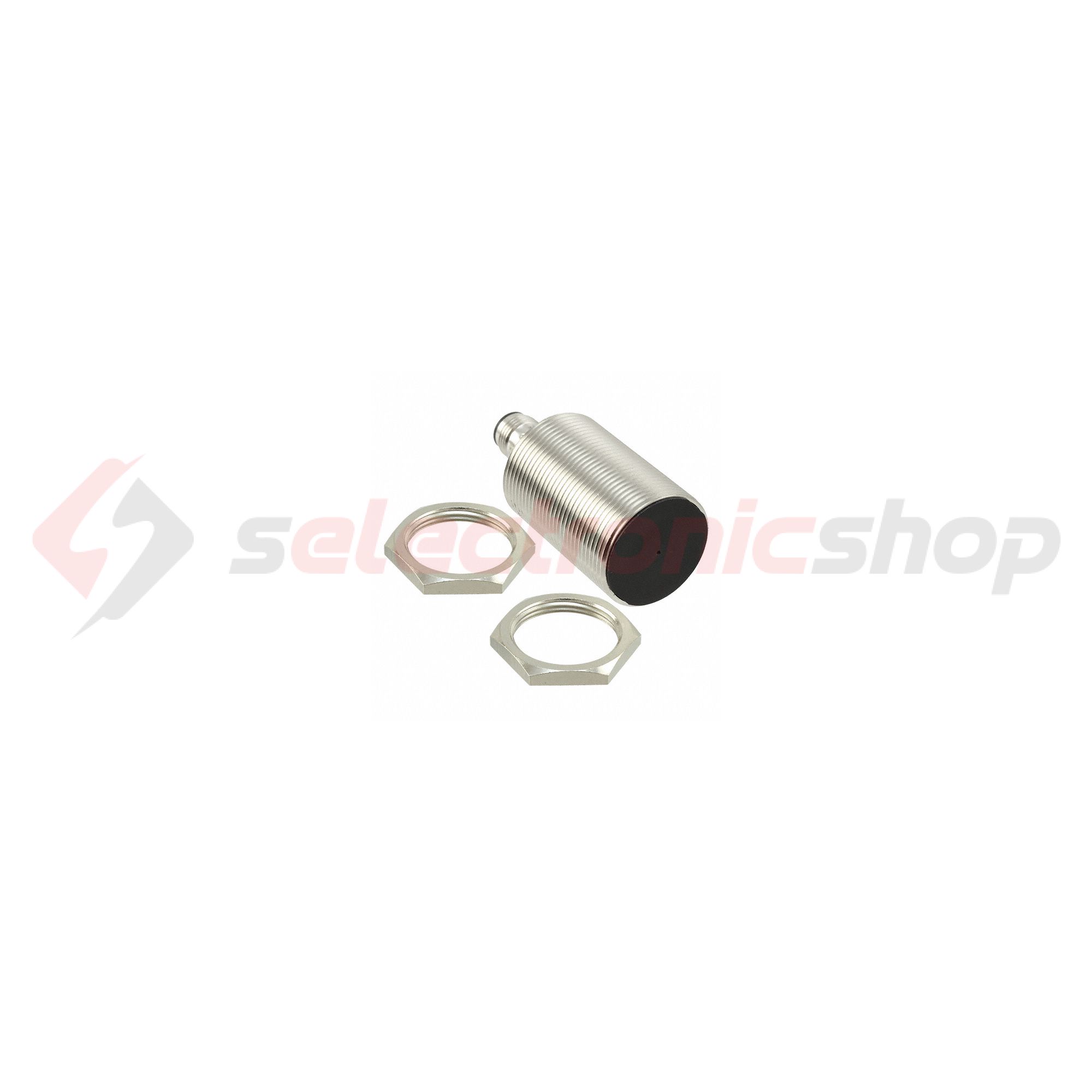 Induktív közelítésérzékelő síkbaálló 15mm-hatótáv menetes henger fém PNP nyitó 10-30V DC OMRON - 674418