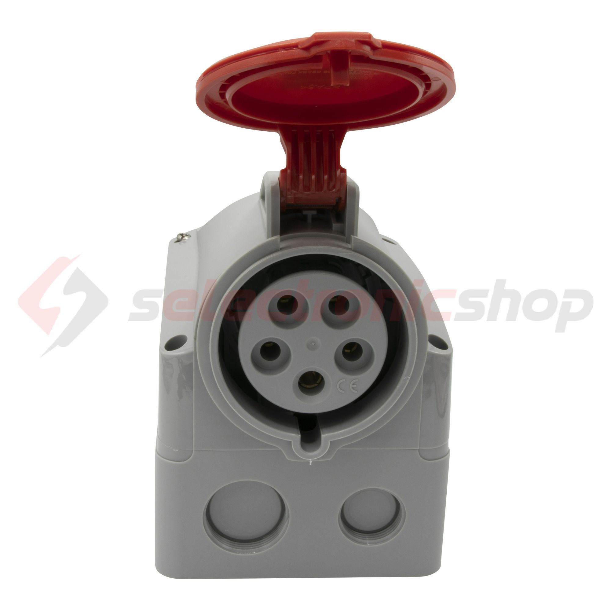 Ipari dugalj falra szerelhető 3P+N+E 32A 400V(50+60Hz) piros P17 Tempra PRO Dafr-324k06m LEGRAND - 555259