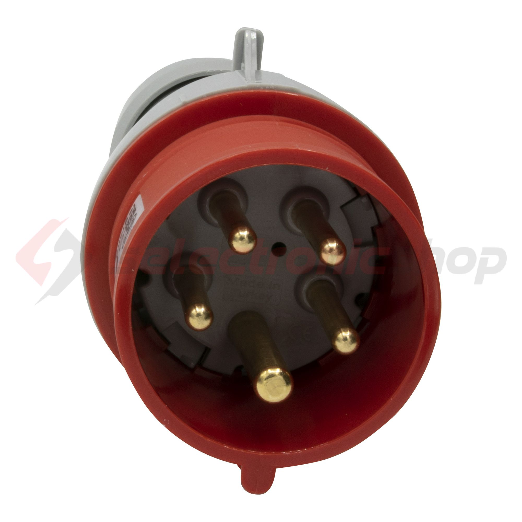 Ipari dugvilla lengő 3P+N+E 16A 380-415V(50+60Hz) piros IP44 műanyag P17 Tempra PRO LEGRAND - 555129