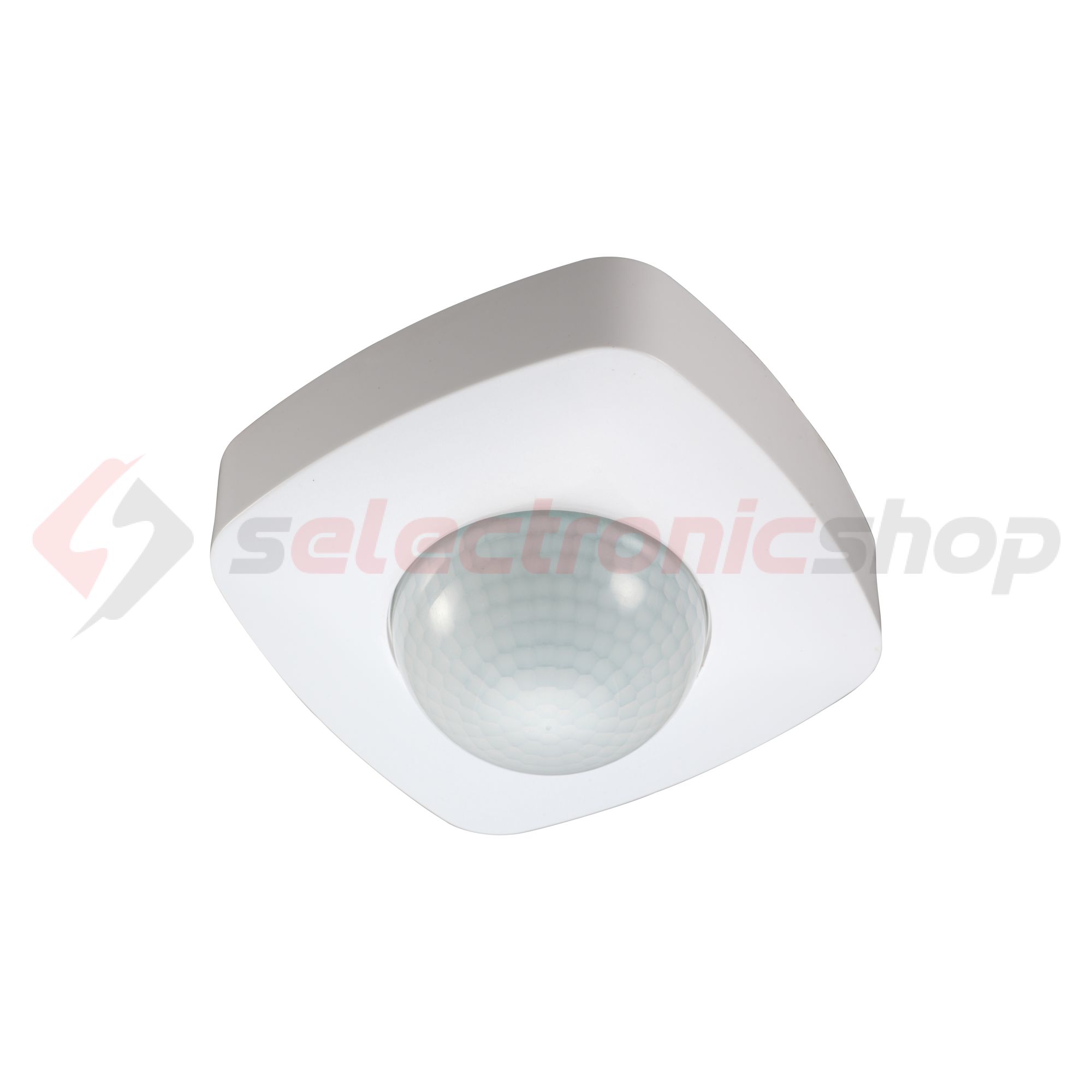 Jelenlétérzékelő mennyezetre 20m/előre 360° PIR 2000W 230V fehér IP20 ANCO - 321140