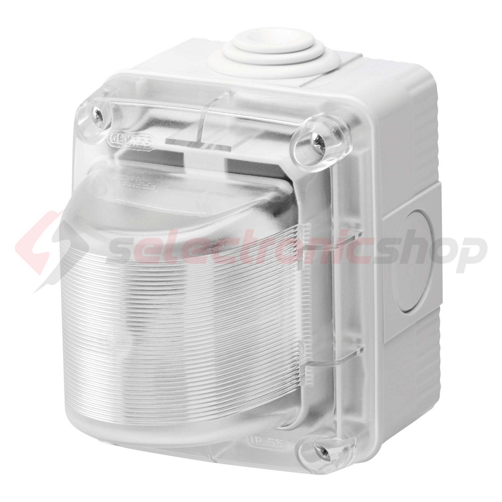 Jelzőlámpa fényforrás nélkül 1-lámpás E14 230V AC 15W IP55 műanyag 27Combi GEWISS - GW27418