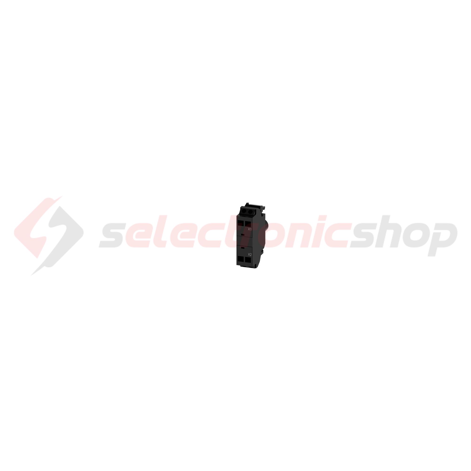 Jelzőlámpamodul LED 24V/AC 24V/DC fehér-fényű előlapra rugószorításos SIRIUS ACT SIEMENS - 3SU1401-1BB60-3AA0