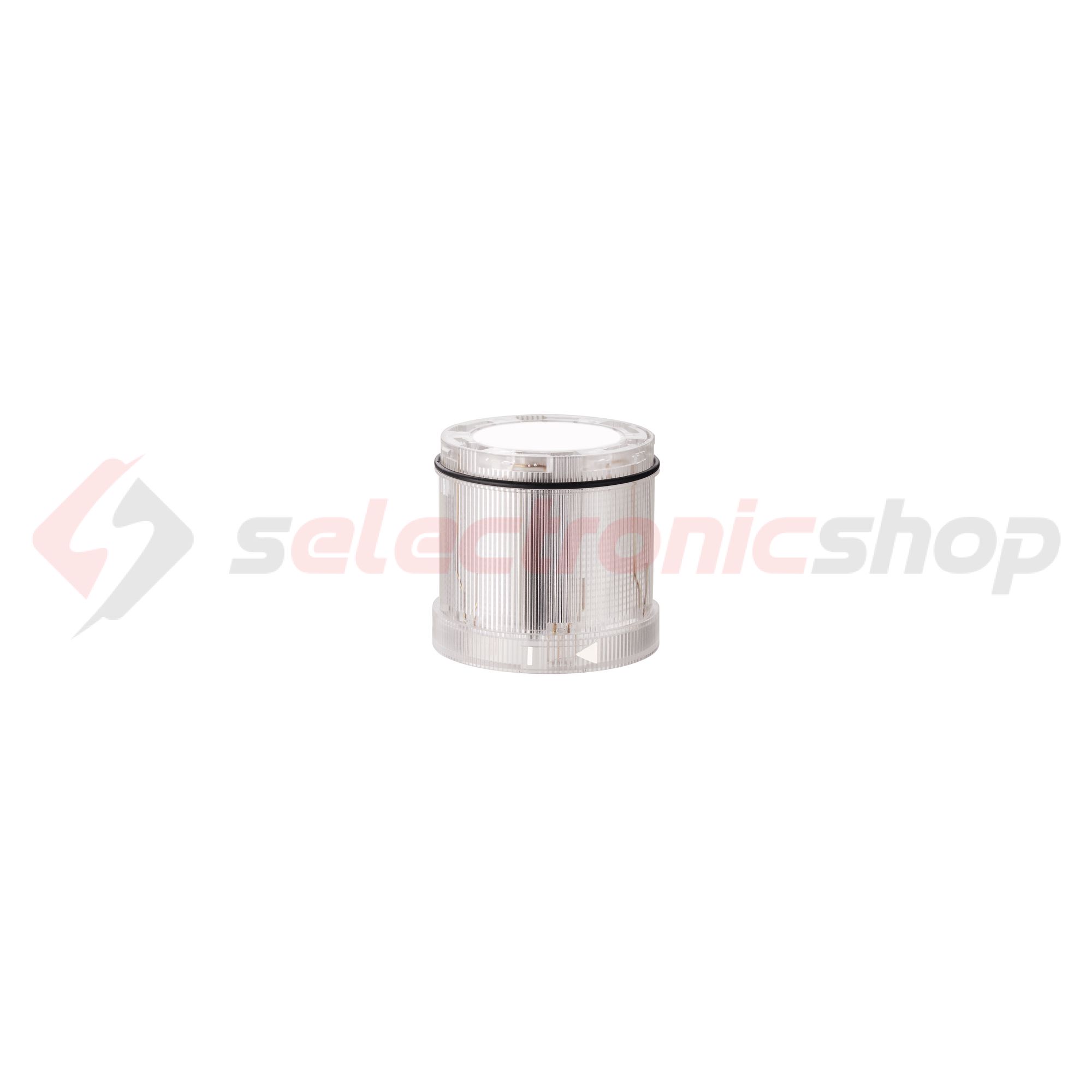 Jelzőoszlop-világítómodul folyamatos/villogó víztiszta 24V/AC50Hz 24V/DC LED KombiSIGN 72 WERMA - 64743075