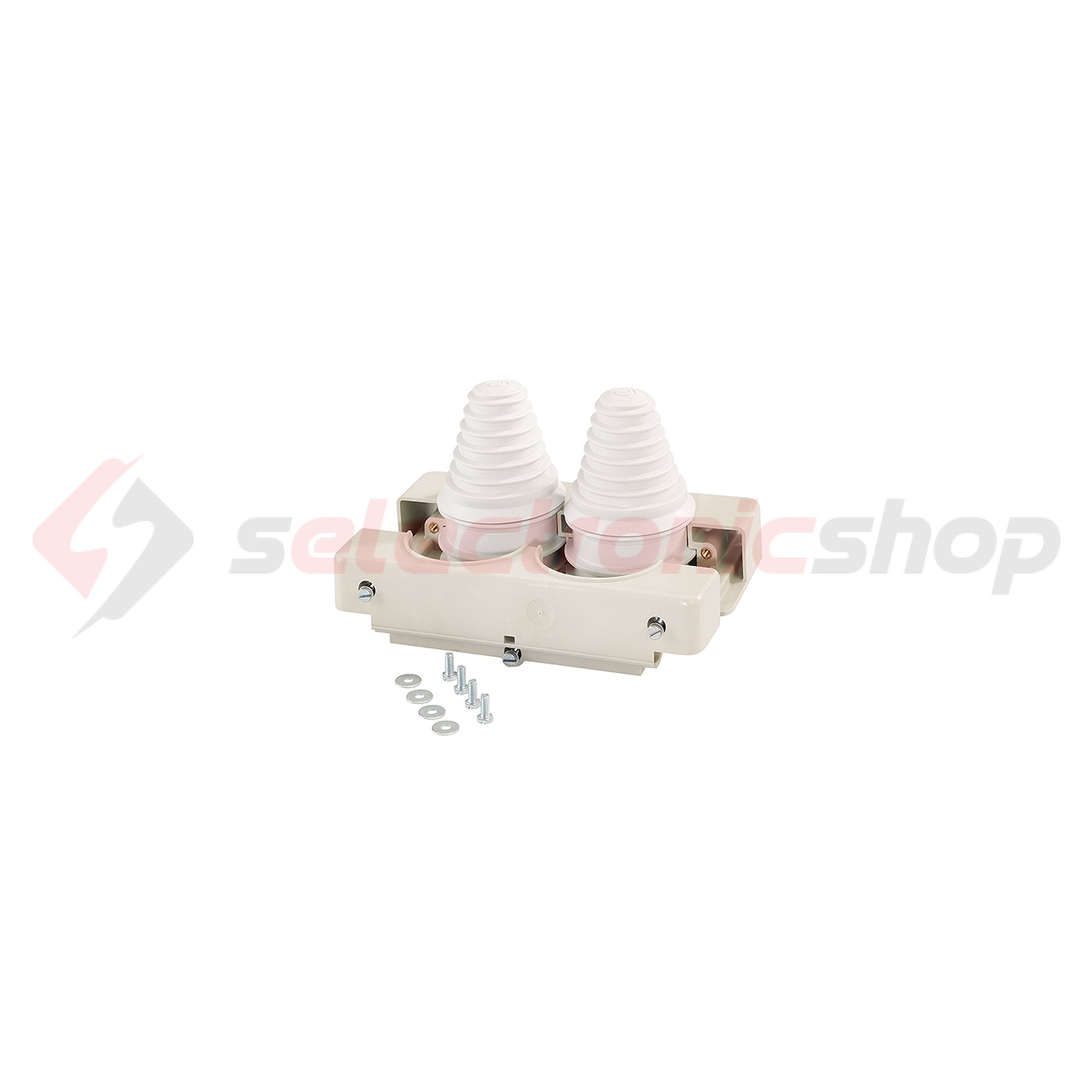 Kábelbevezető zárófedél lépcsős 2x30-72mm IP54 műanyag szürke MiFP82 ENYMETER Hensel - 2000319