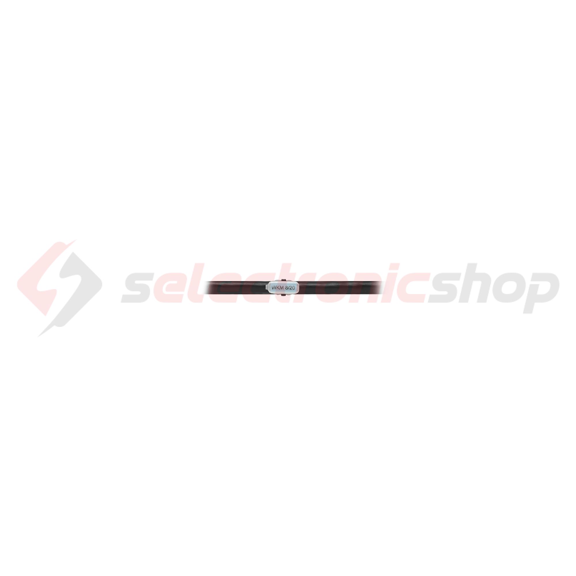 Kábeljelölő kábelkötegelővel rögzíthető 16-500mm2 kártya műanyag WKM 8/20 Weidmüller - 1753490000