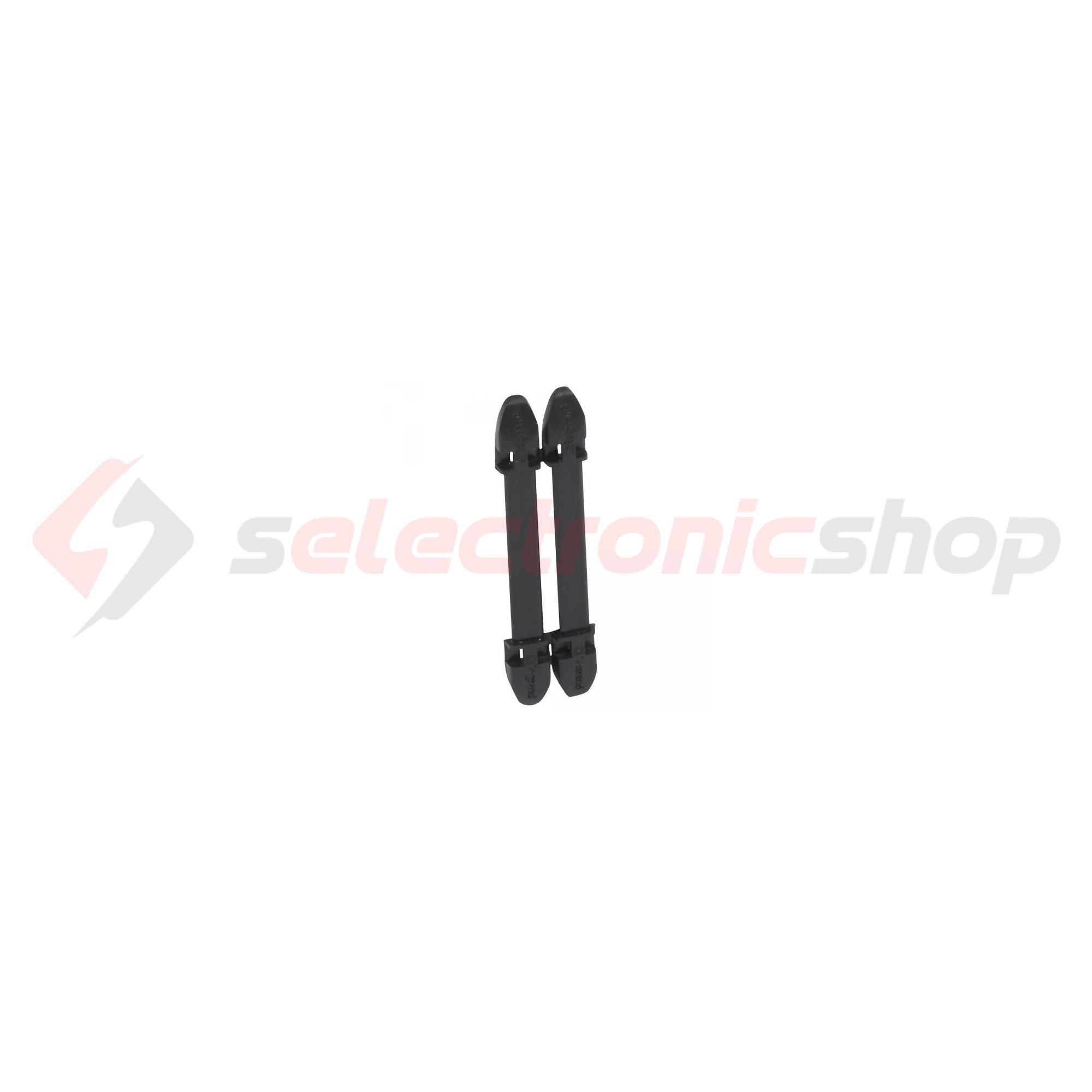 Kábeljelölő-tartó 7 karakteres műanyag fekete Duplix LEGRAND - 038450