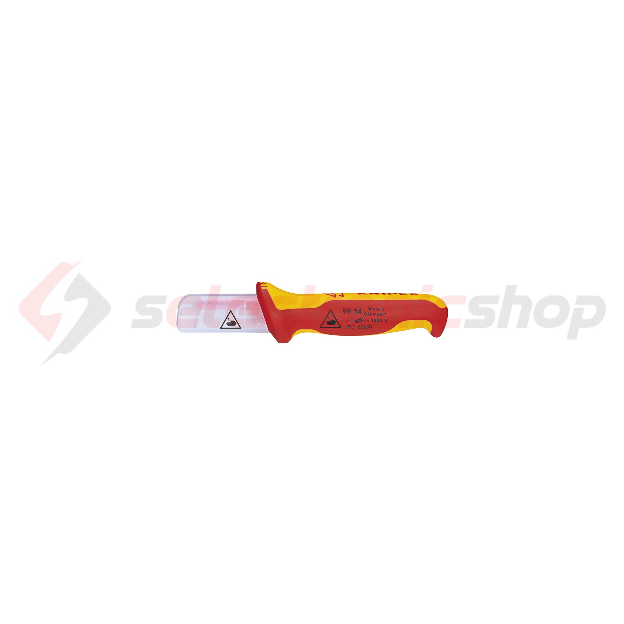 Kábelkés 50mm-penge 190mm-hossz egyenes 1000V VDE KNIPEX - 9854