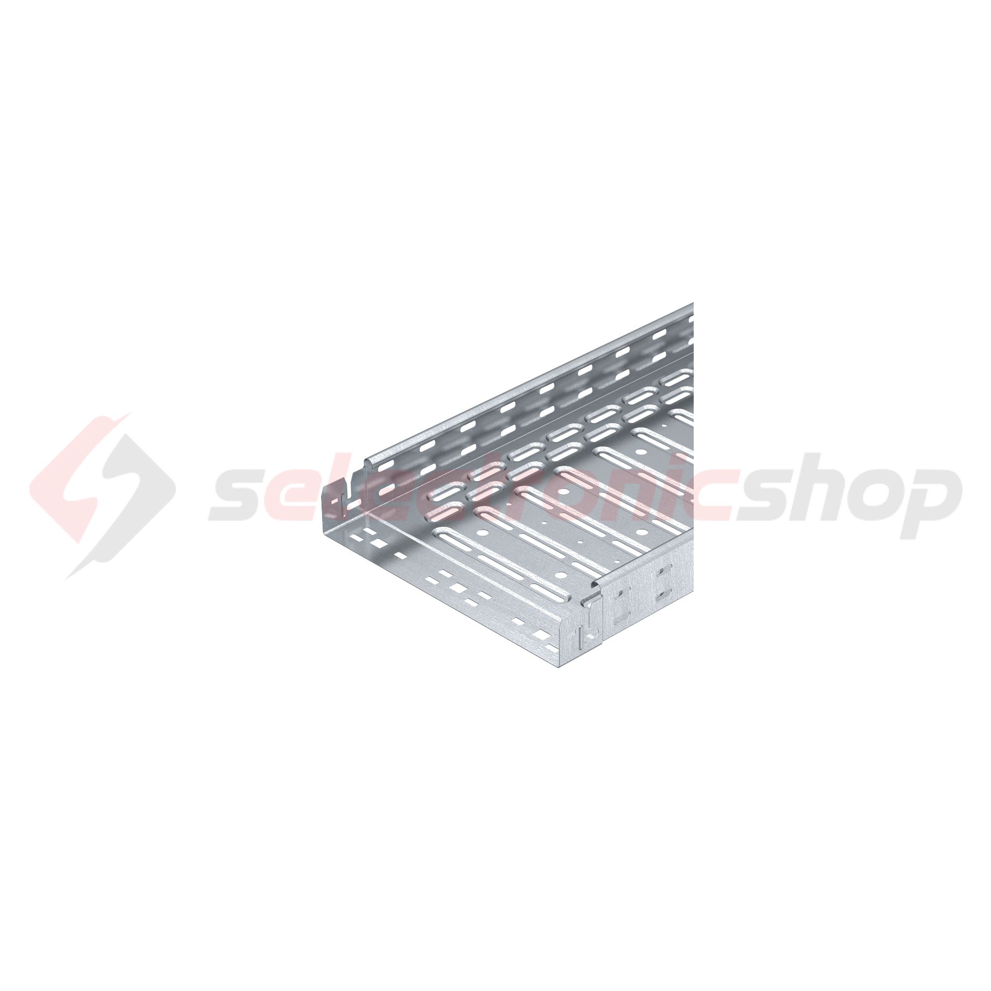 Kábeltálca gyorsösszekötős 3m acél szalaghorganyzott 60mm 150mm x RKSM 615 FS OBO-BETTERMANN - 6047630