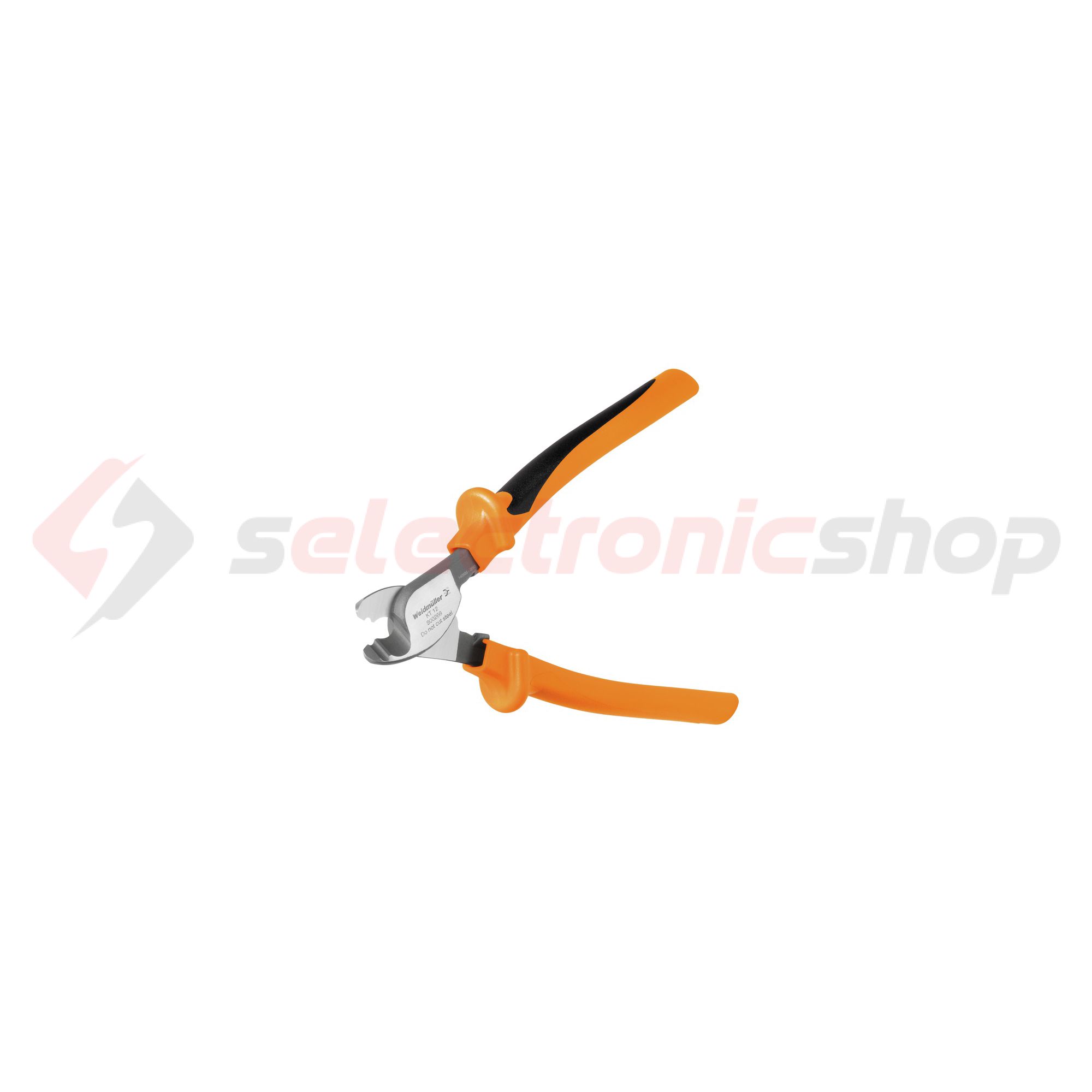 Kábelvágó mechanikus egykezes 12mm-max. kábelátmérő 35mm2-max. 225mm-ho 1000V KT 12 Weidmüller - 9002660000