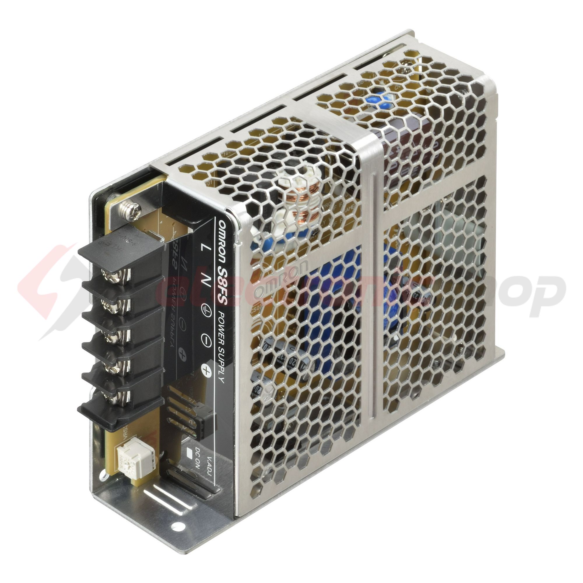 Kapcsolóüzemű DC tápegység 100-240VAC-be 125-375VDC-be 24VDC-ki 2.2A-ki 50W S8FS-C05024J OMRON - 668786