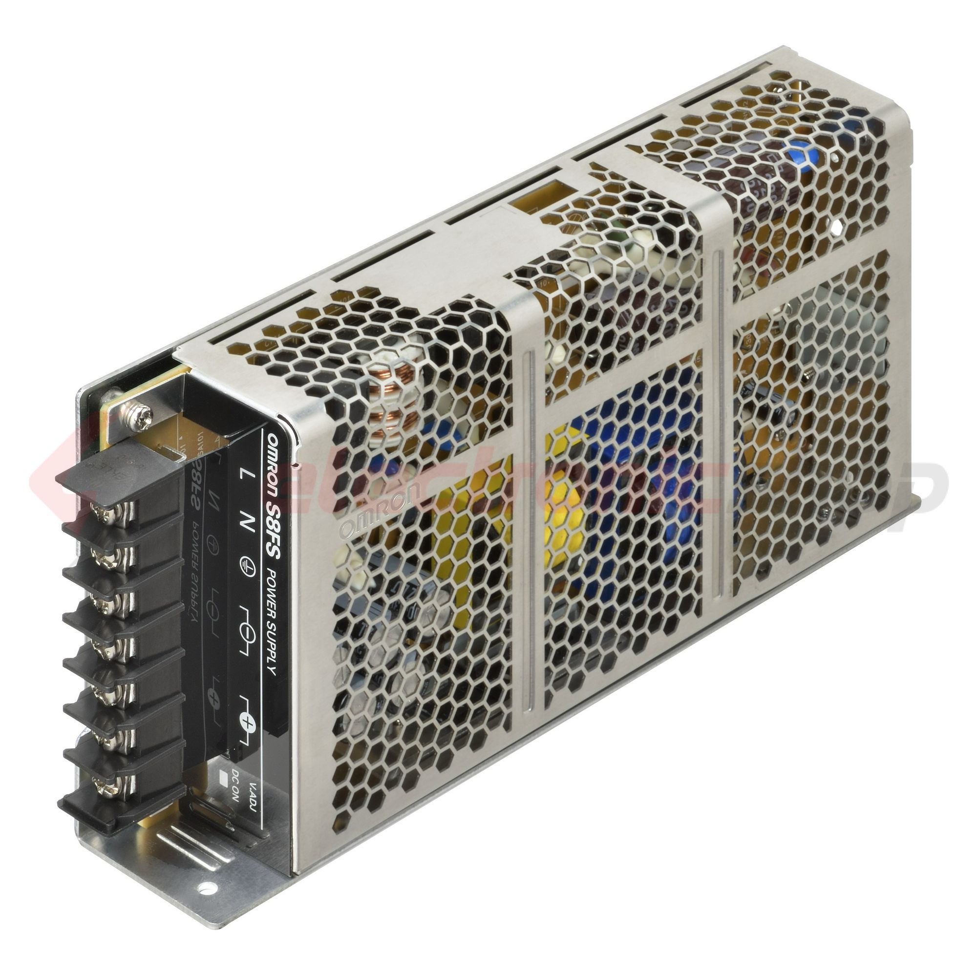 Kapcsolóüzemű DC tápegység 100-240VAC-be 125-375VDC-be 24VDC-ki 6.5A-ki 150W S8FS-C15024J OMRON - 668751