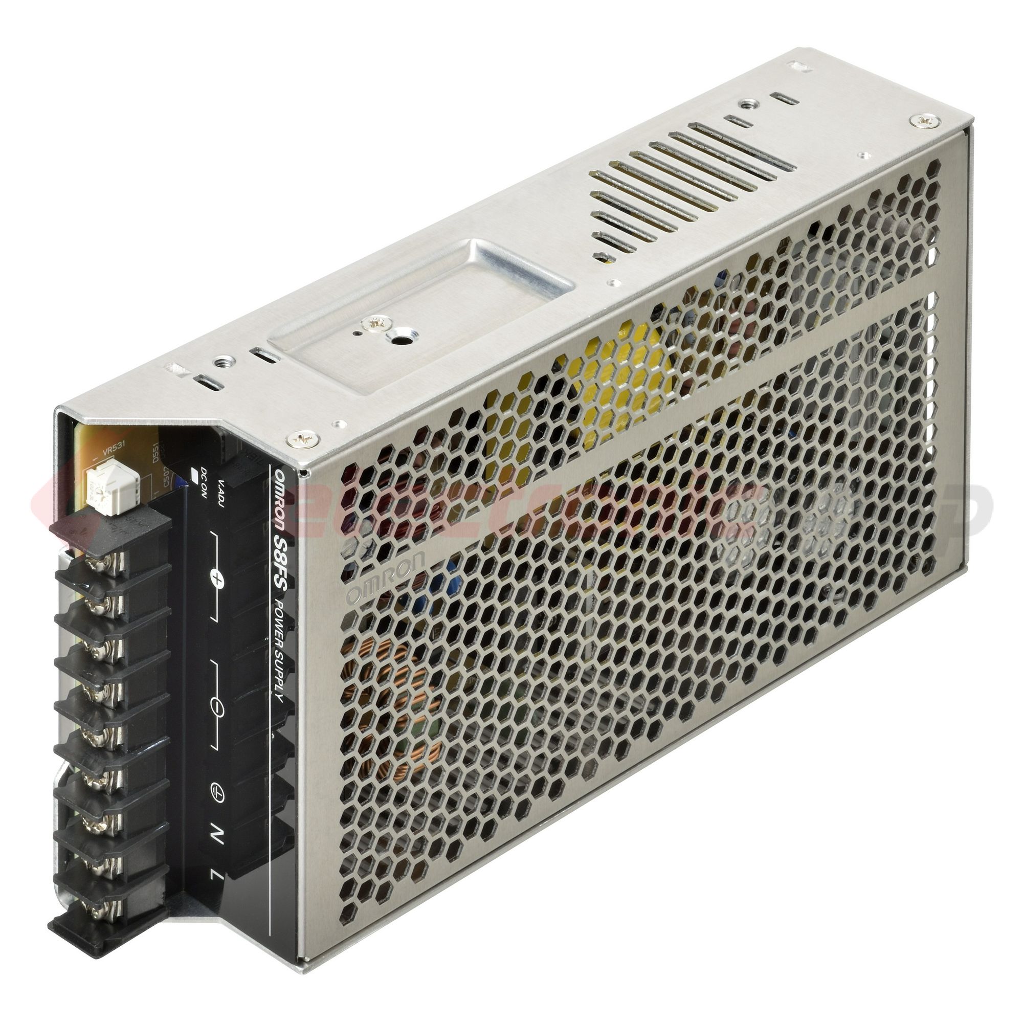 Kapcsolóüzemű DC tápegység 100-240VAC-be 125-375VDC-be 24VDC-ki 8.8A-ki 200W S8FS-C20024J OMRON - 668762