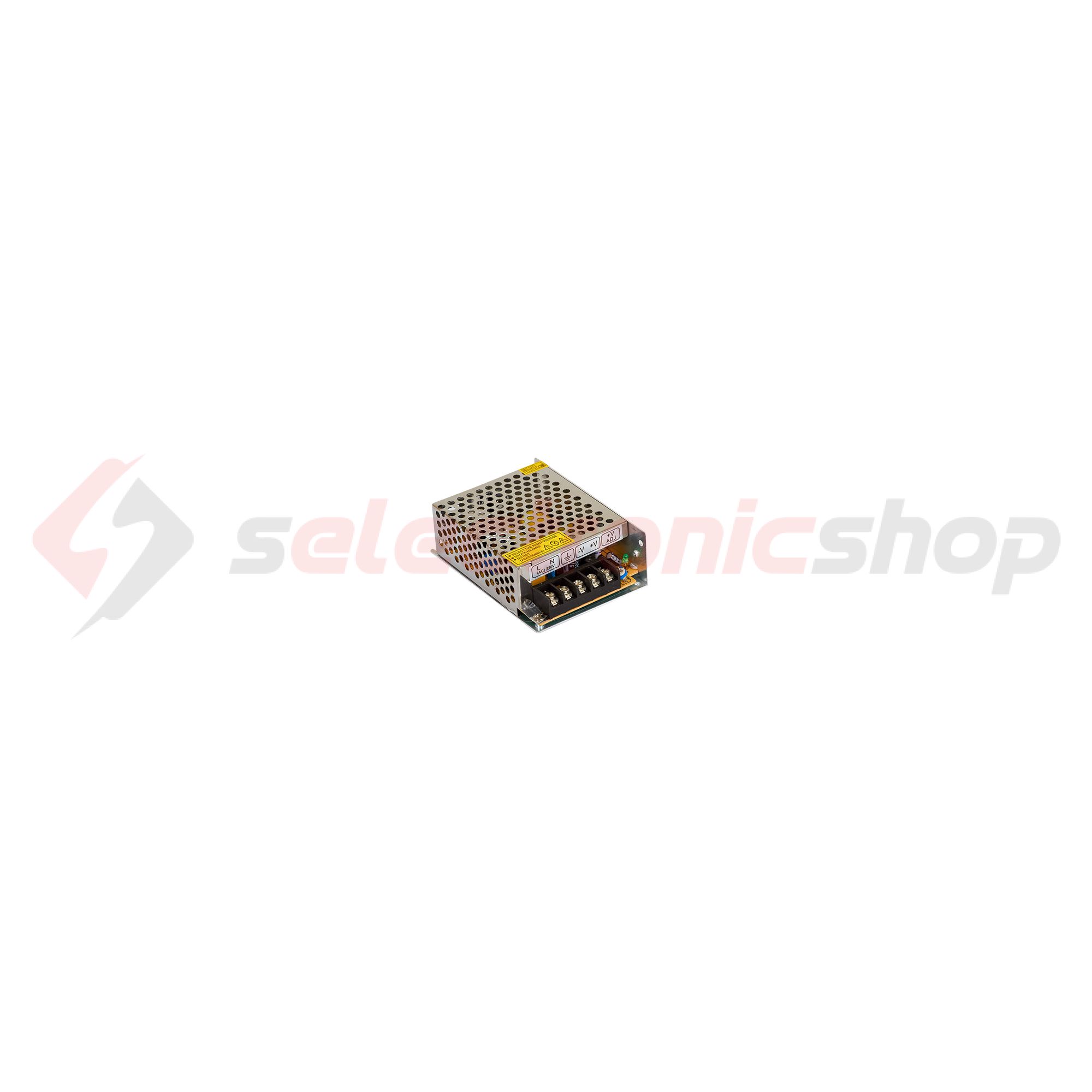 Kapcsolóüzemű DC tápegység beléptetőhöz 100-250VAC-be 3.2A 12V 38W OVERGATE - ZOA-166/3,2A