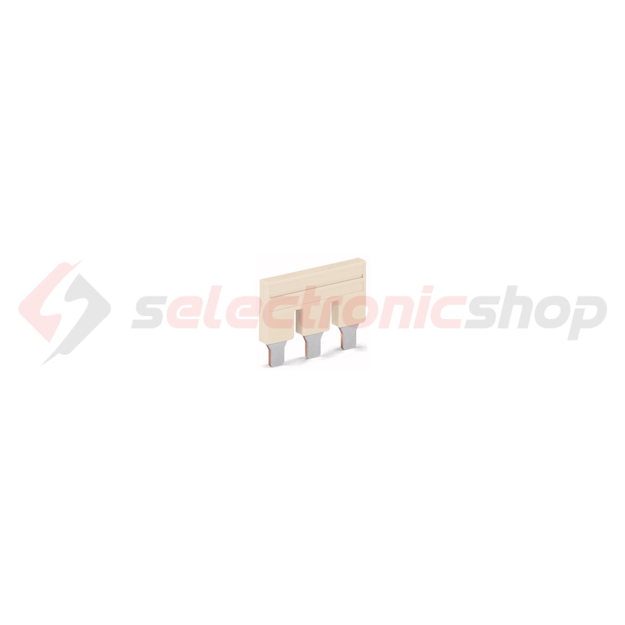 Keresztösszekötő 16mm2 sorkapocshoz (2016-) 2P szigetelt szürke TOPJOB S WAGO - 2016-402