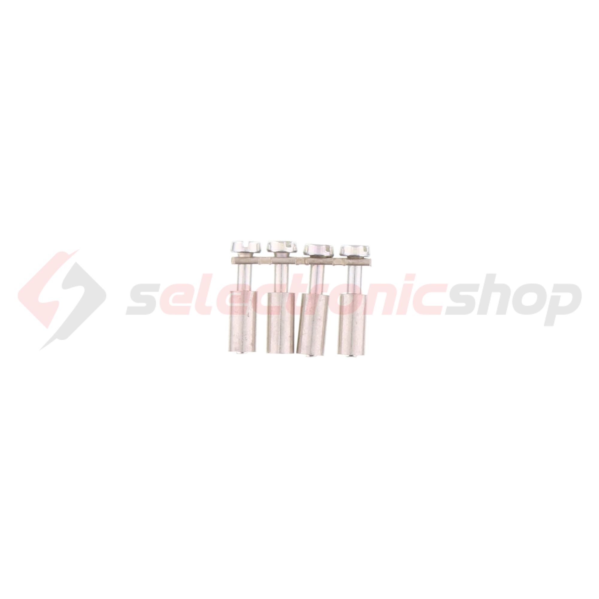 Keresztösszekötő 2,5mm2 sorkapocshoz (RK2,5,KBL2,5) 4P Q 4 CONTA-CLIP - 2569.0