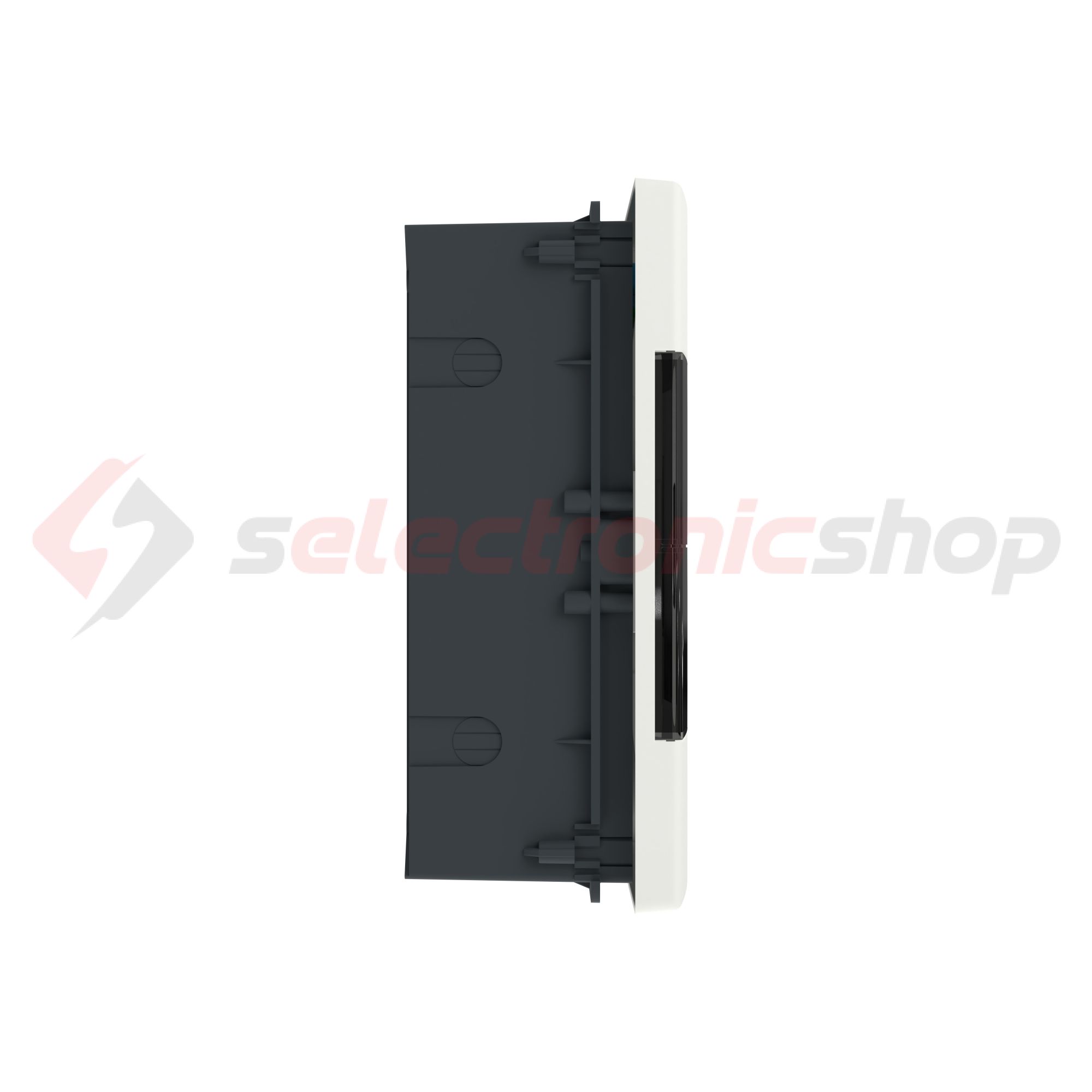 Kiselosztó PE/N-sínnel 1x 18M süllyesztett fehér IP40 átlátszó teli ajtó EASY9 EU Schneider - EZ9EUA118