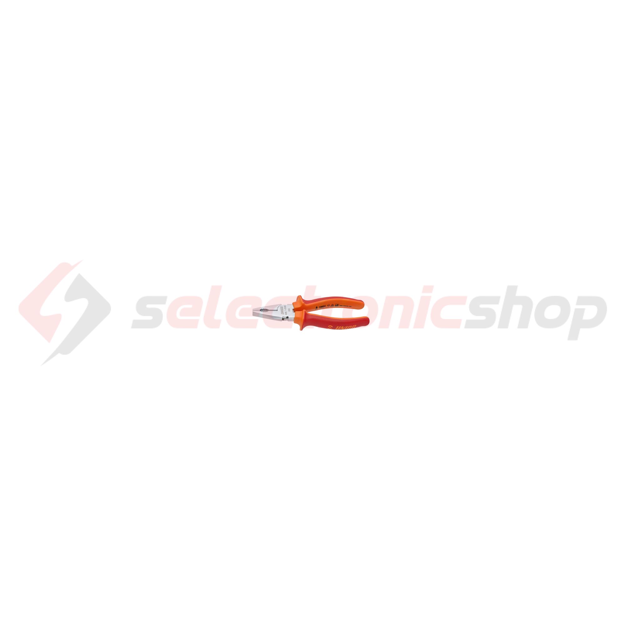 Kombináltfogó piros-sárga 180mm szigetelt 1000V VDE 406/1VDEBI UNIOR - 610422