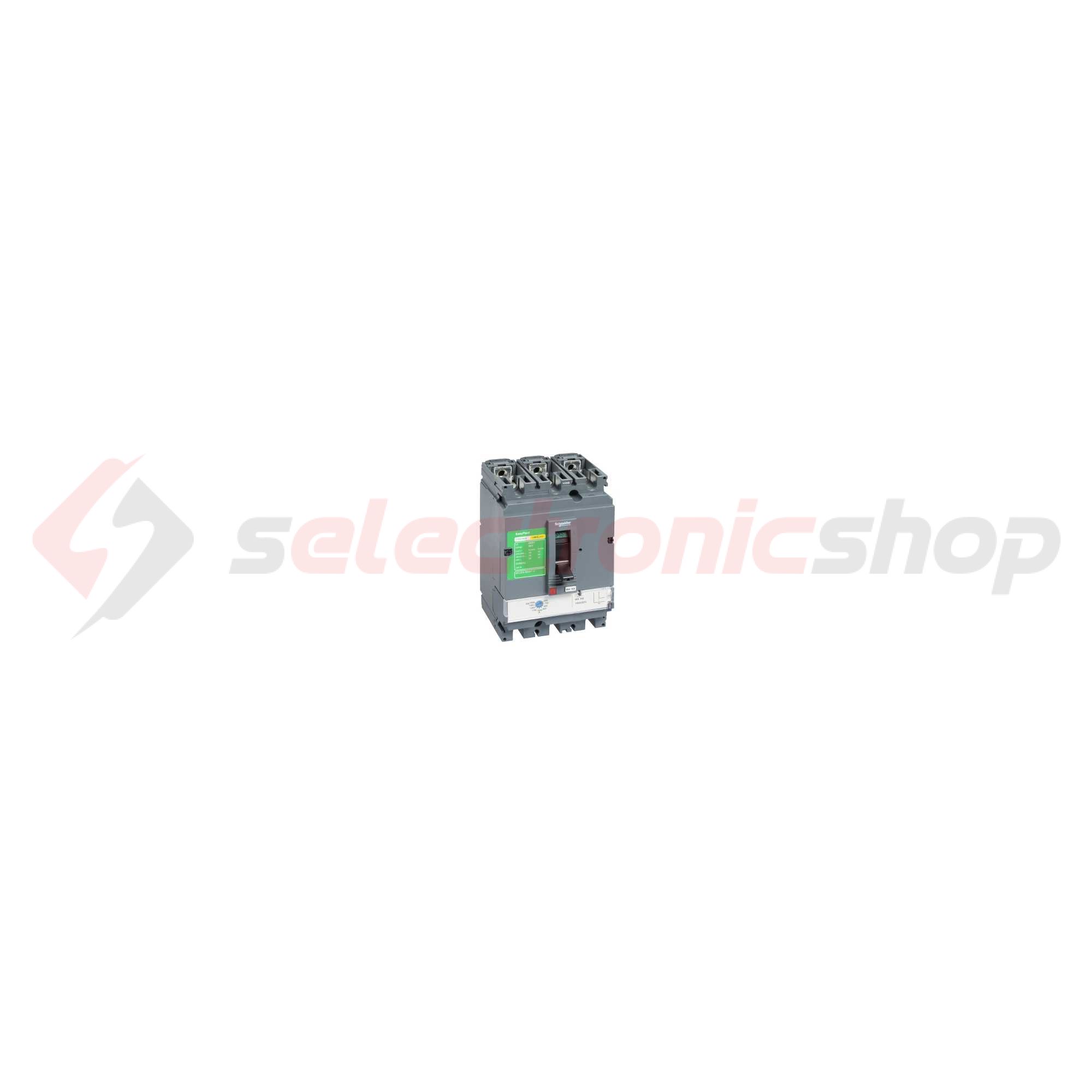 Kompakt megszakító energiaelosztás 3P3D fix 160A 0-160A-hő 36kA EasyPact CVS160F TMD Schneider - LV516333