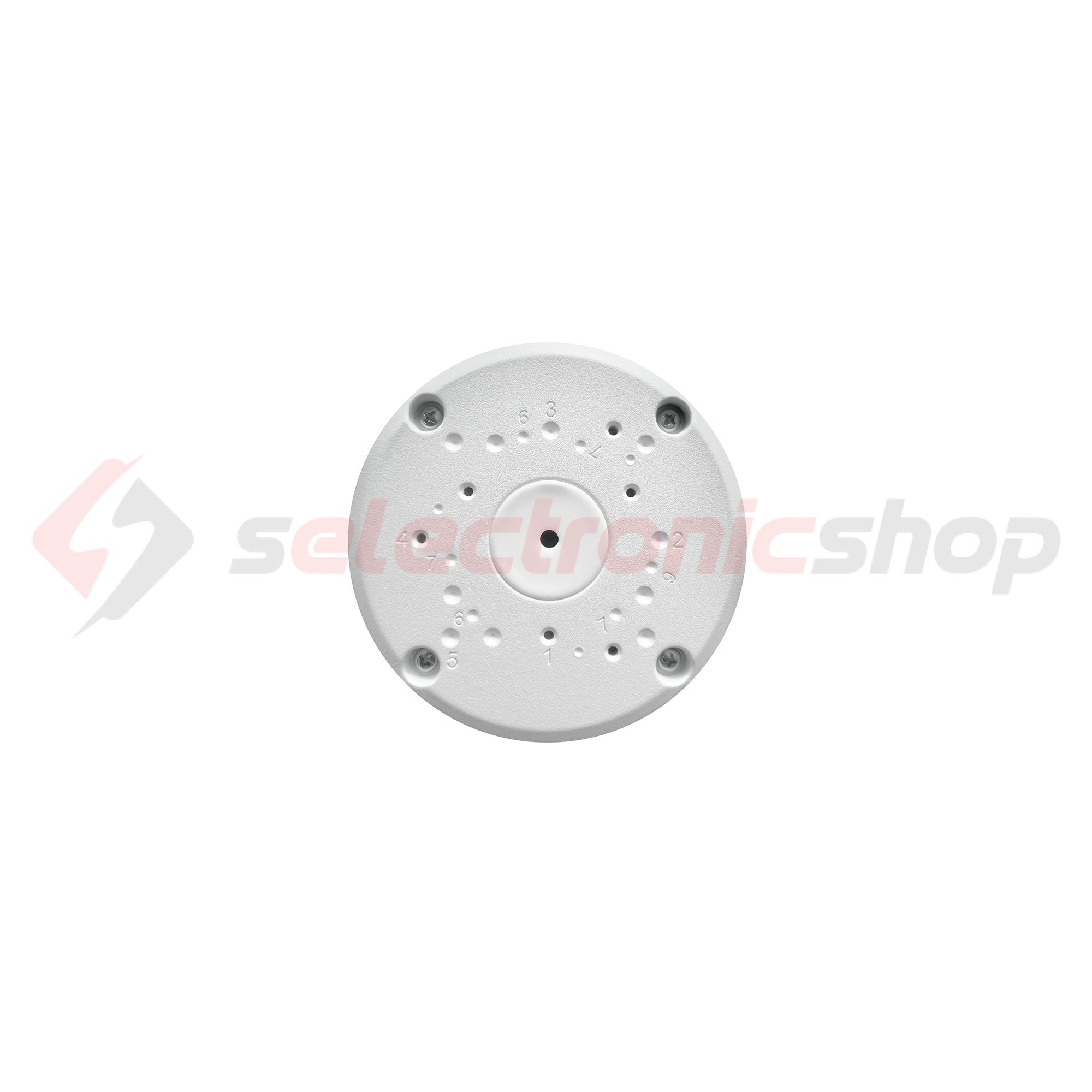 Kötődoboz B2...7/B9/B11 kamera alá d106x49mm fehér  PMB-3 1.0 PARTIZAN - 1767