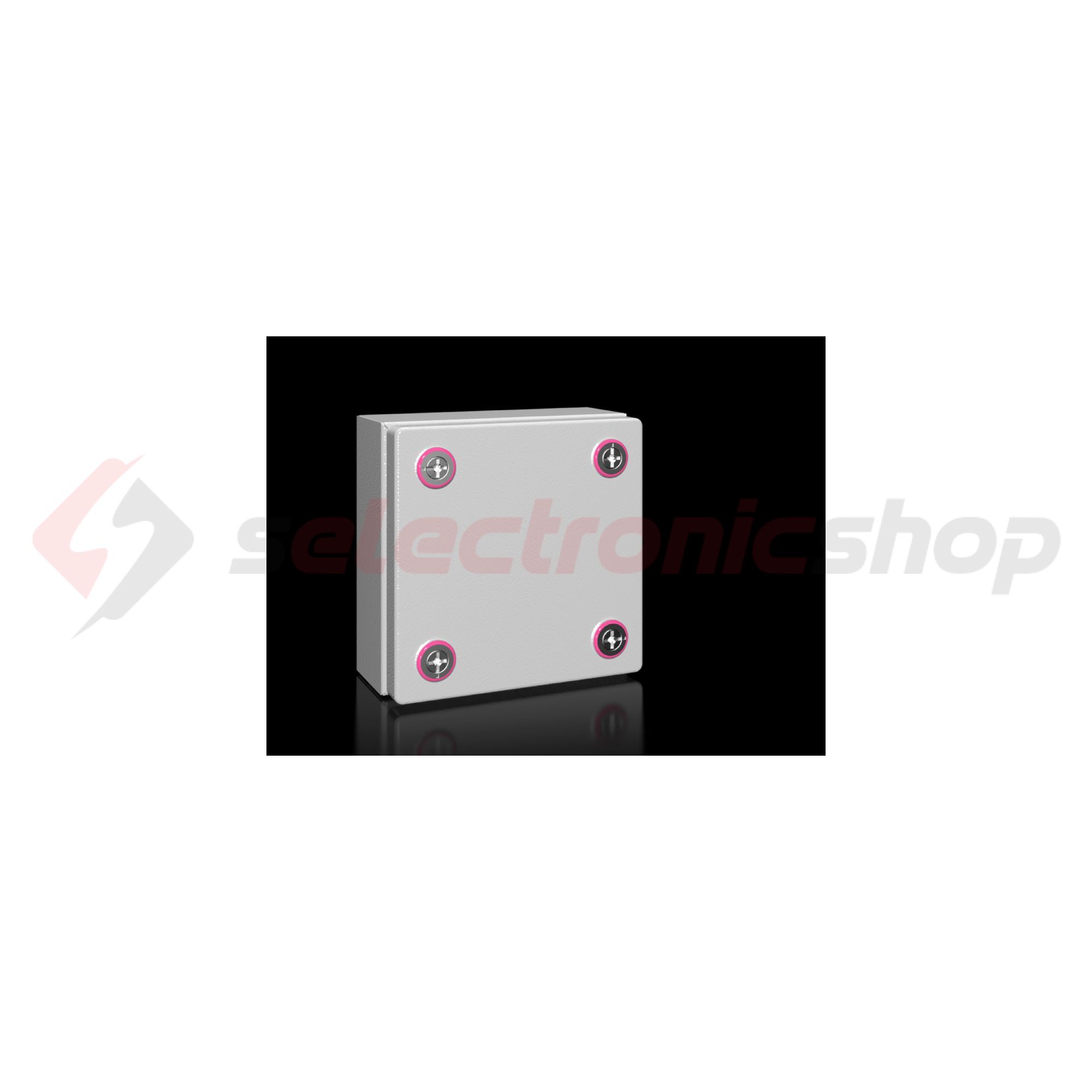 Kötődoboz falonkívüli 150mm x 150mm x 80mm acél IP66 tömszelence KX 1514.000 Rittal - 1514000