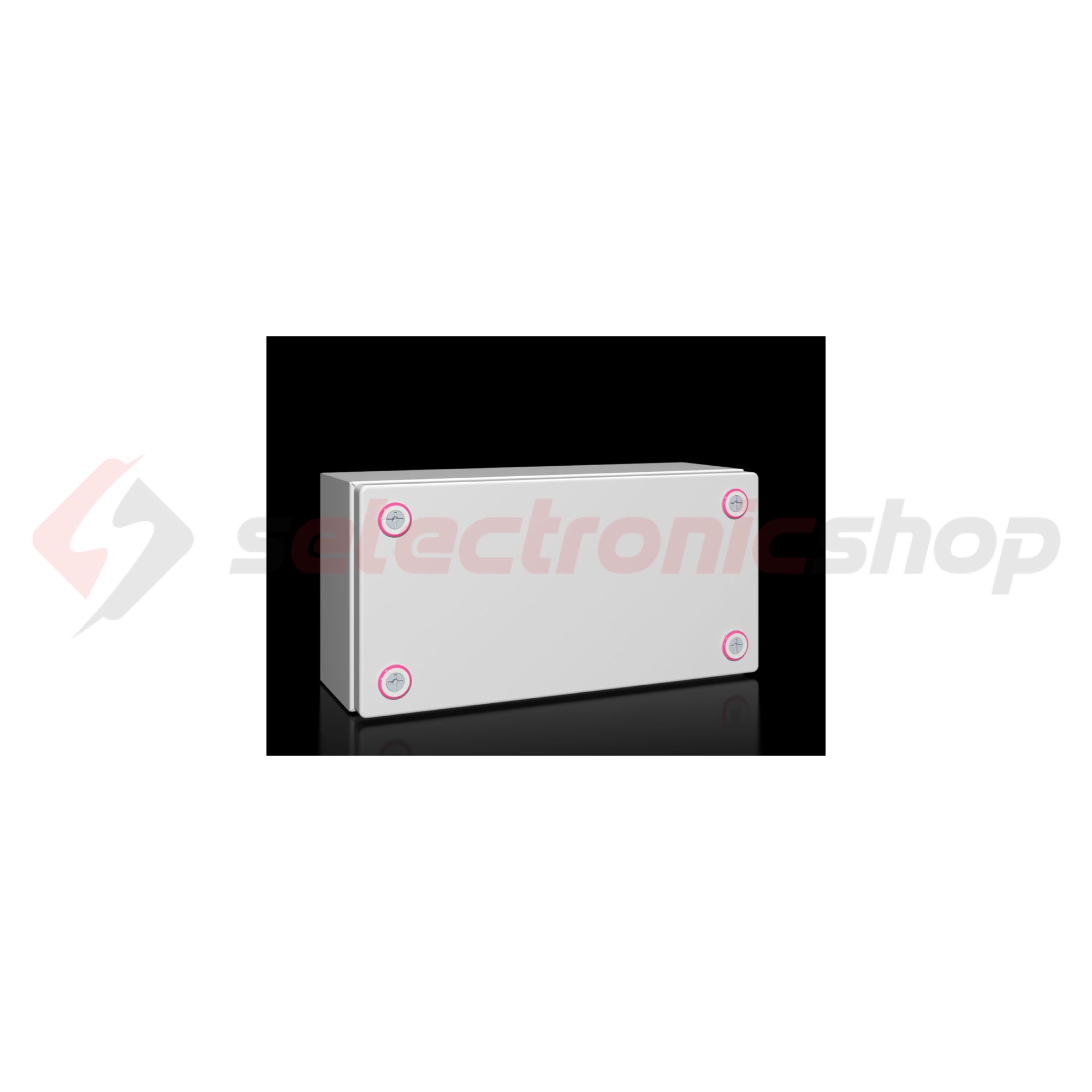 Kötődoboz falonkívüli 300mm x 150mm x 120mm acél IP66 tömszelence KX 1501.000 Rittal - 1501000