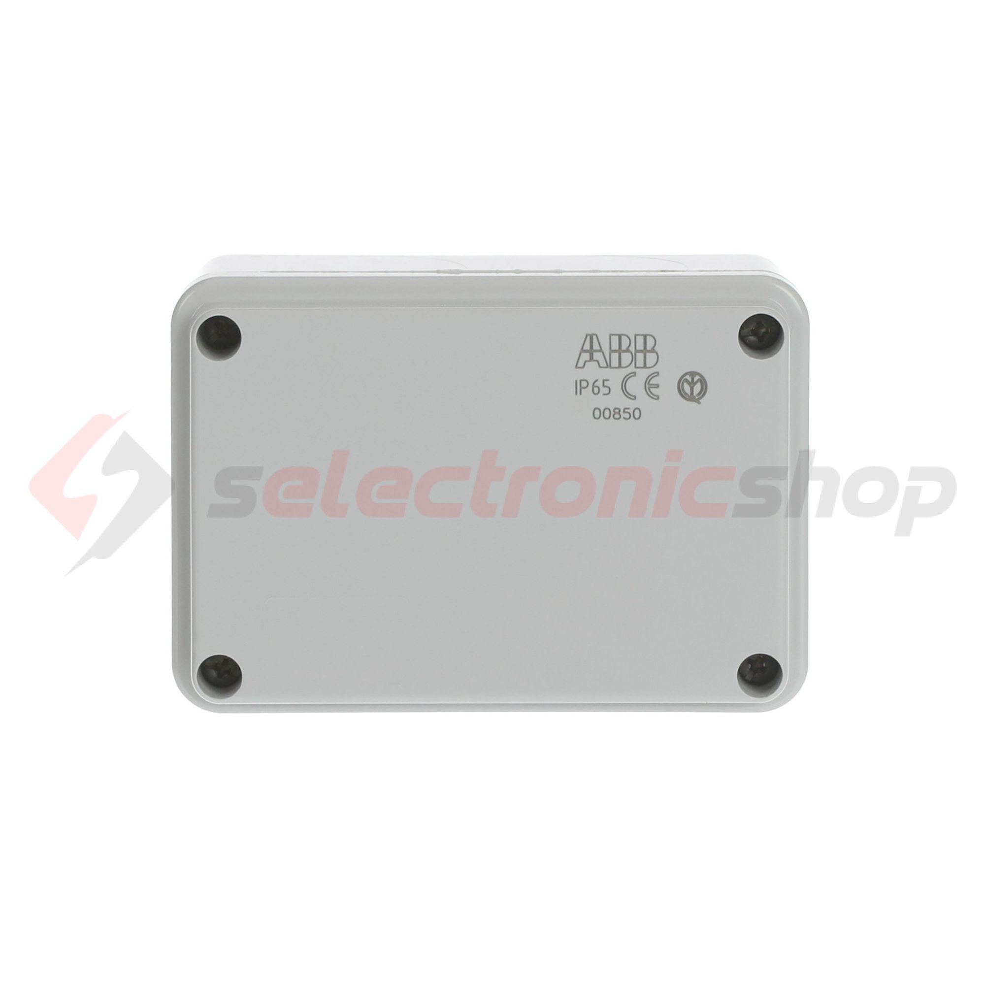 Kötődoboz falonkívüli műanyag 105mm x 70mm 50mm szürke teli fedél-fedél IP55 System Pro E ABB - M008500000