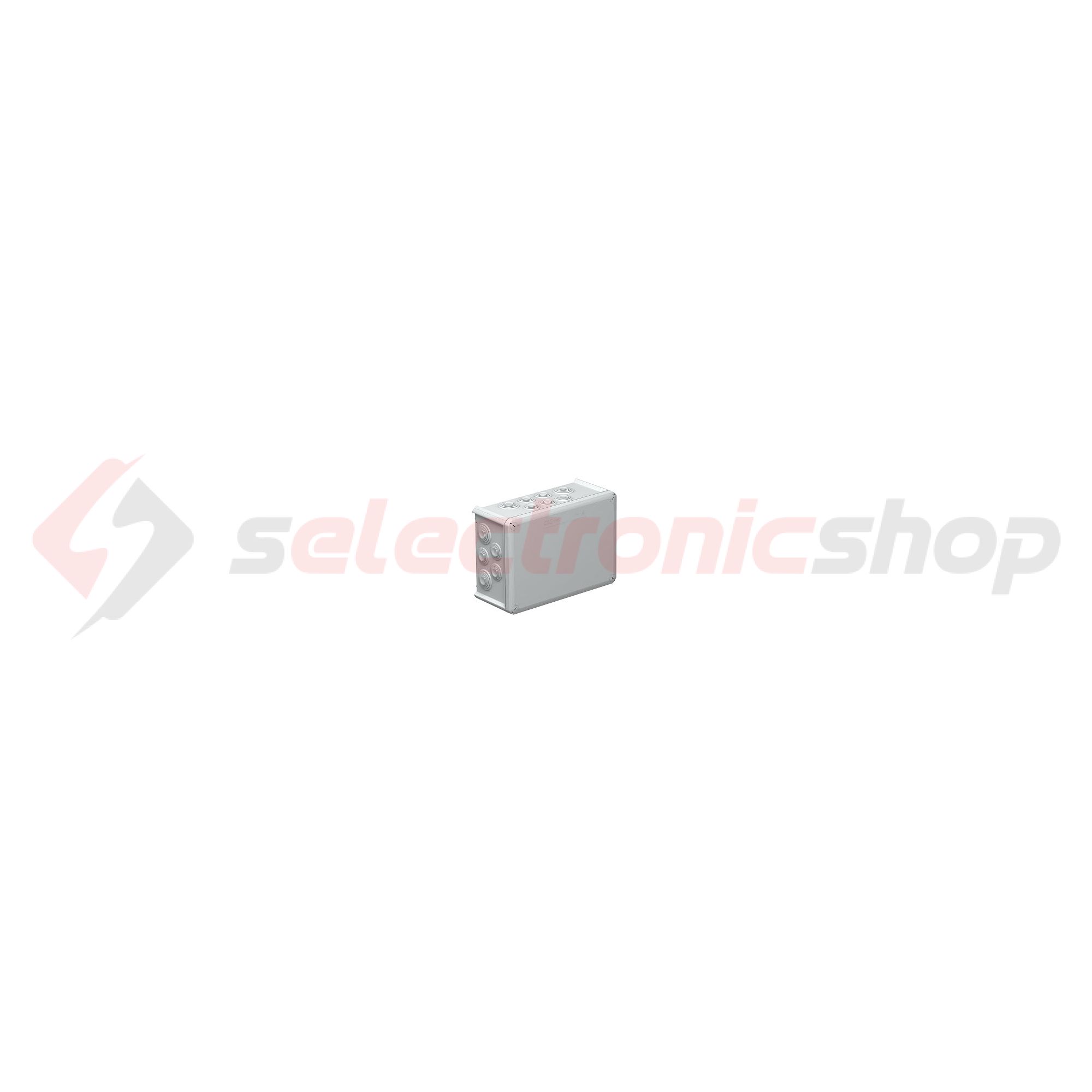 Kötődoboz falonkívüli műanyag 201mm x 285mm 120mm szürke IP66 T 350 OBO-BETTERMANN - 2007125