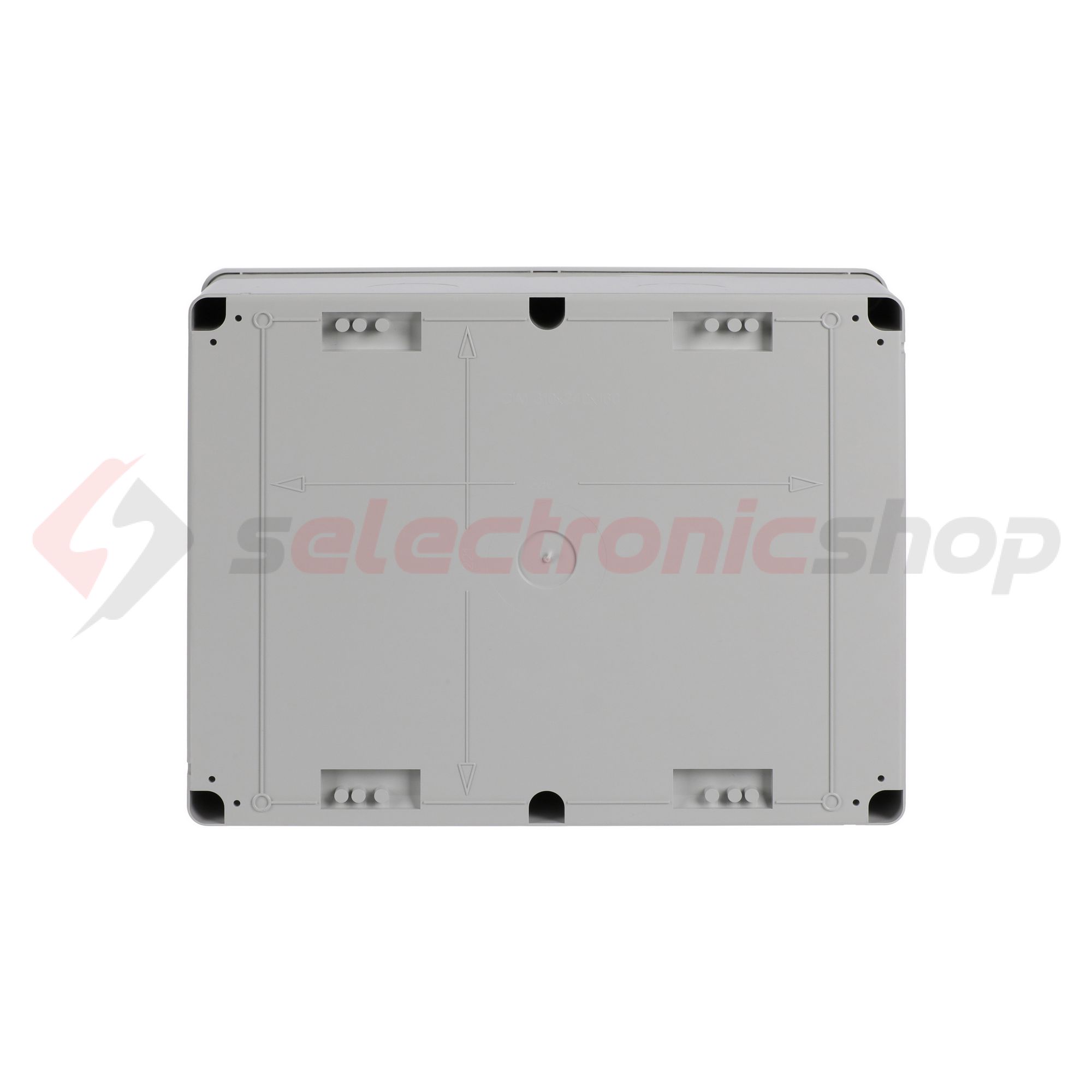 Kötődoboz falonkívüli műanyag 310mm x 240mm 110mm szürke teli fedél-fedél IP55 System Pro E ABB - 1SL0858A00