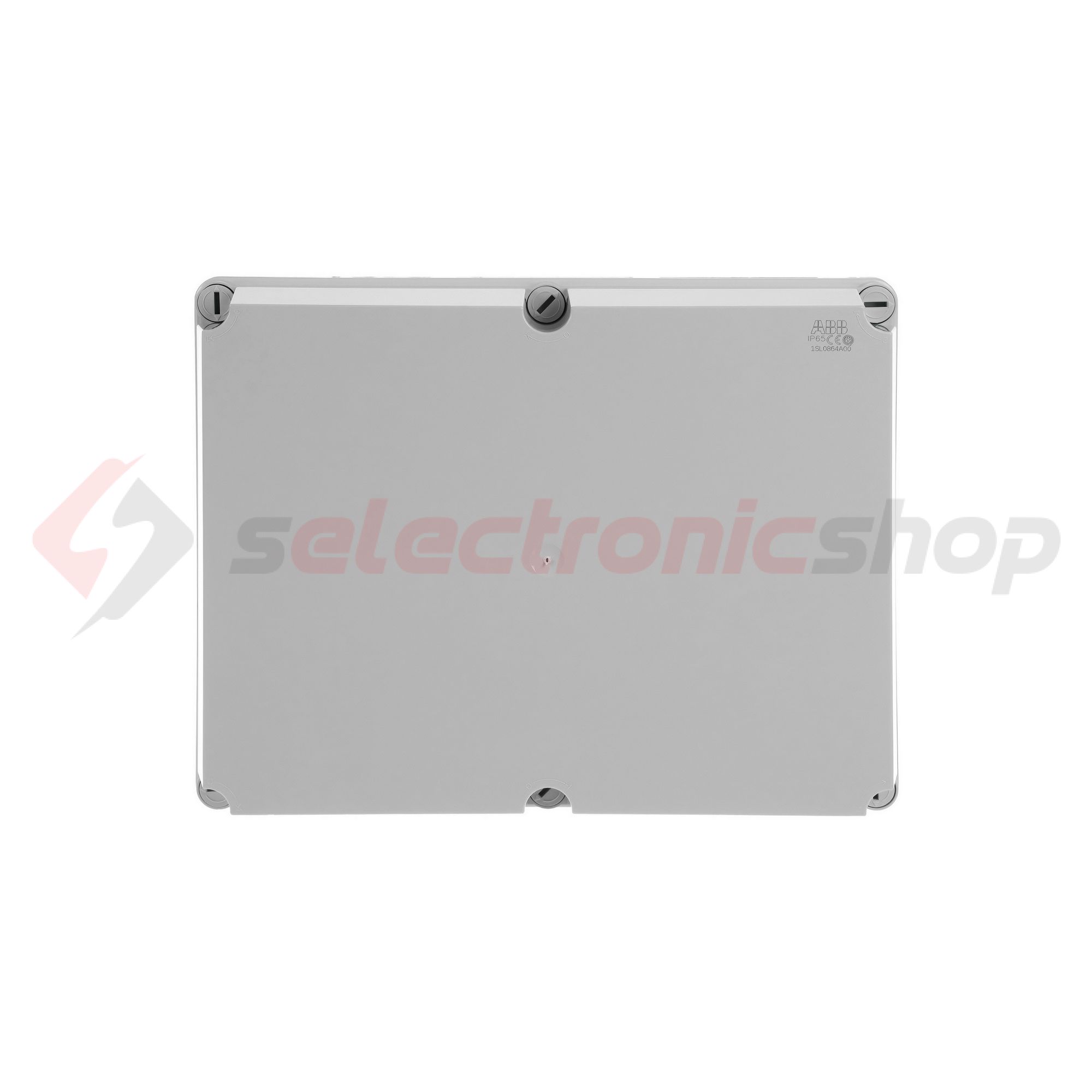 Kötődoboz falonkívüli műanyag 310mm x 240mm 160mm szürke teli fedél-fedél IP55 System Pro E ABB - 1SL0864A00