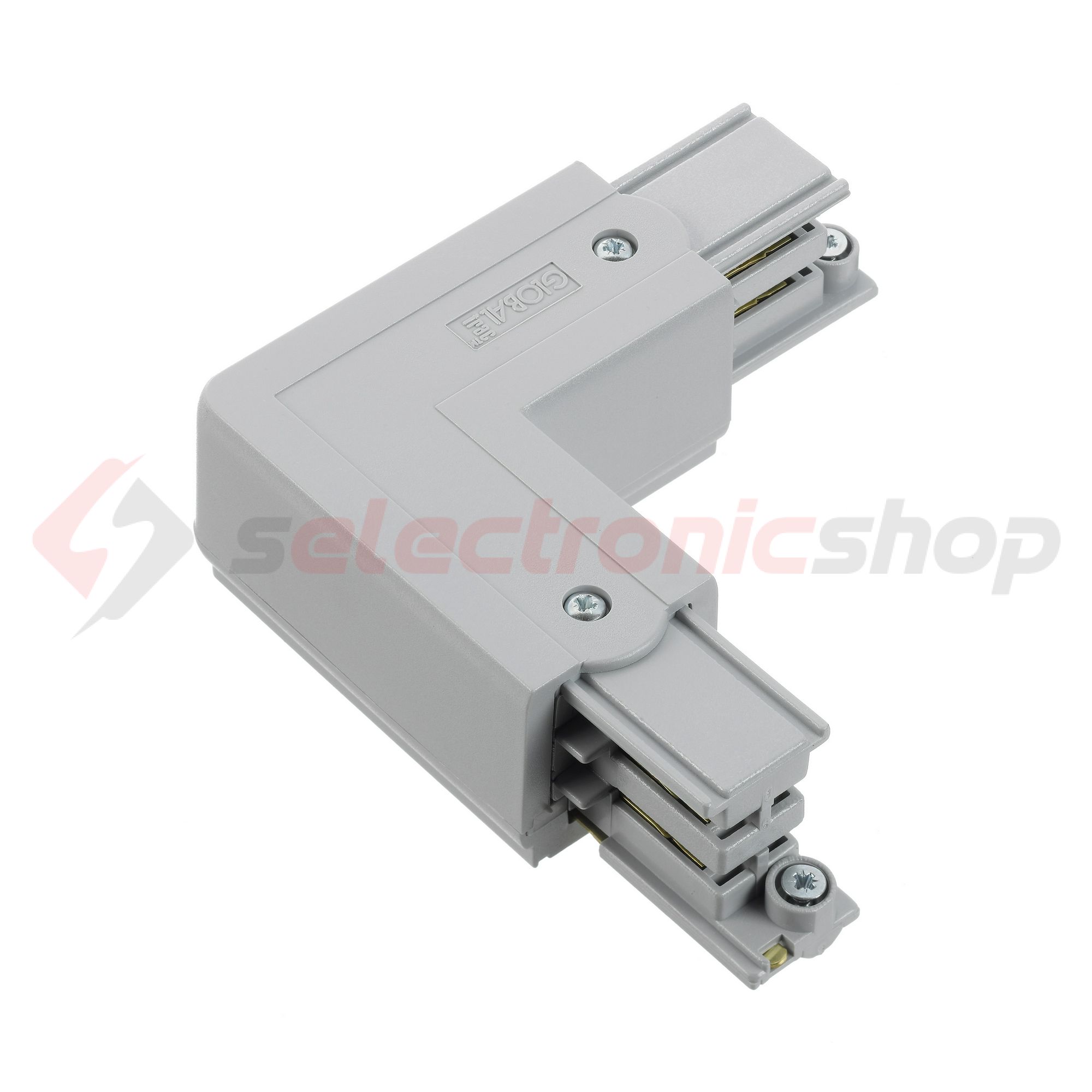 L-kanyarelem 3F világítási sínhez 16A bal 230-400V 3F falonkívüli alumínium XTS 34-1 LIVAL - 19170341