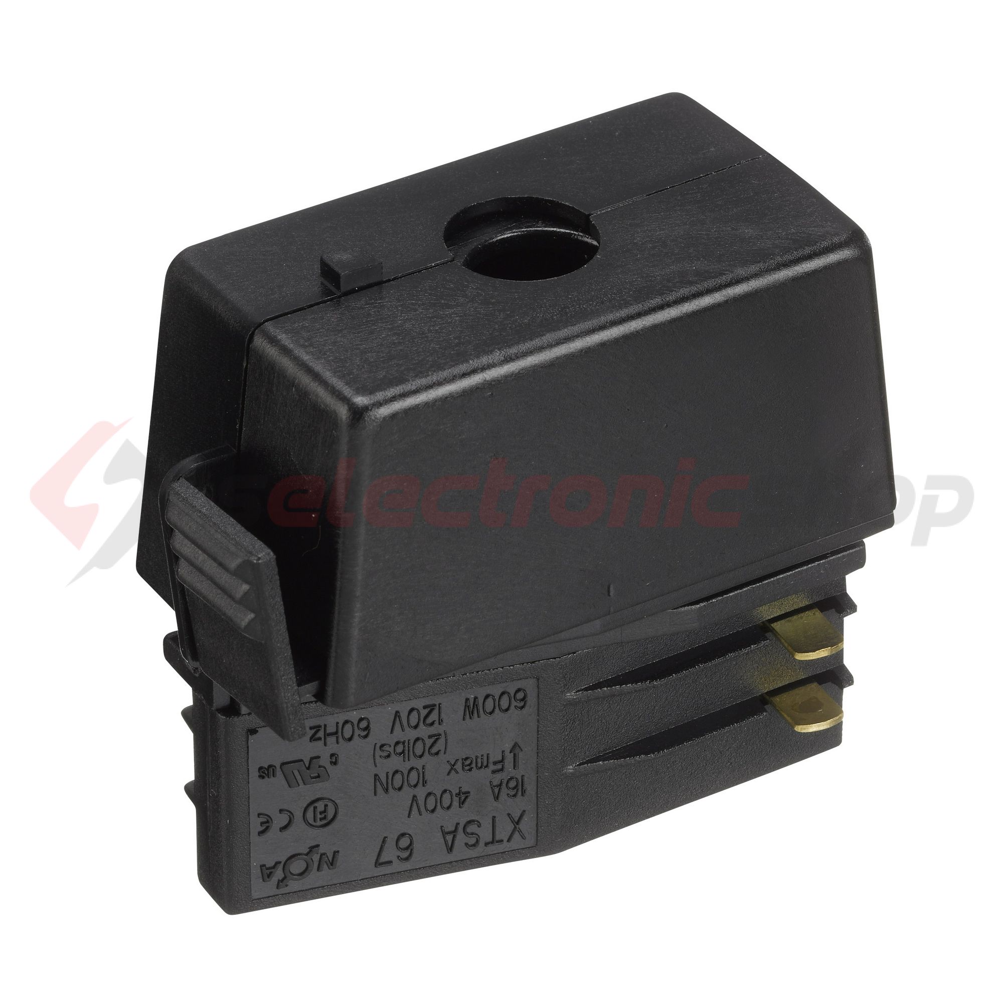 Leágazó adapter világítási sínhez fénycsőhöz 16A 1-3F fix 5x 2.5mm2 fehér XTSA 67-3 LIVAL - 19130673