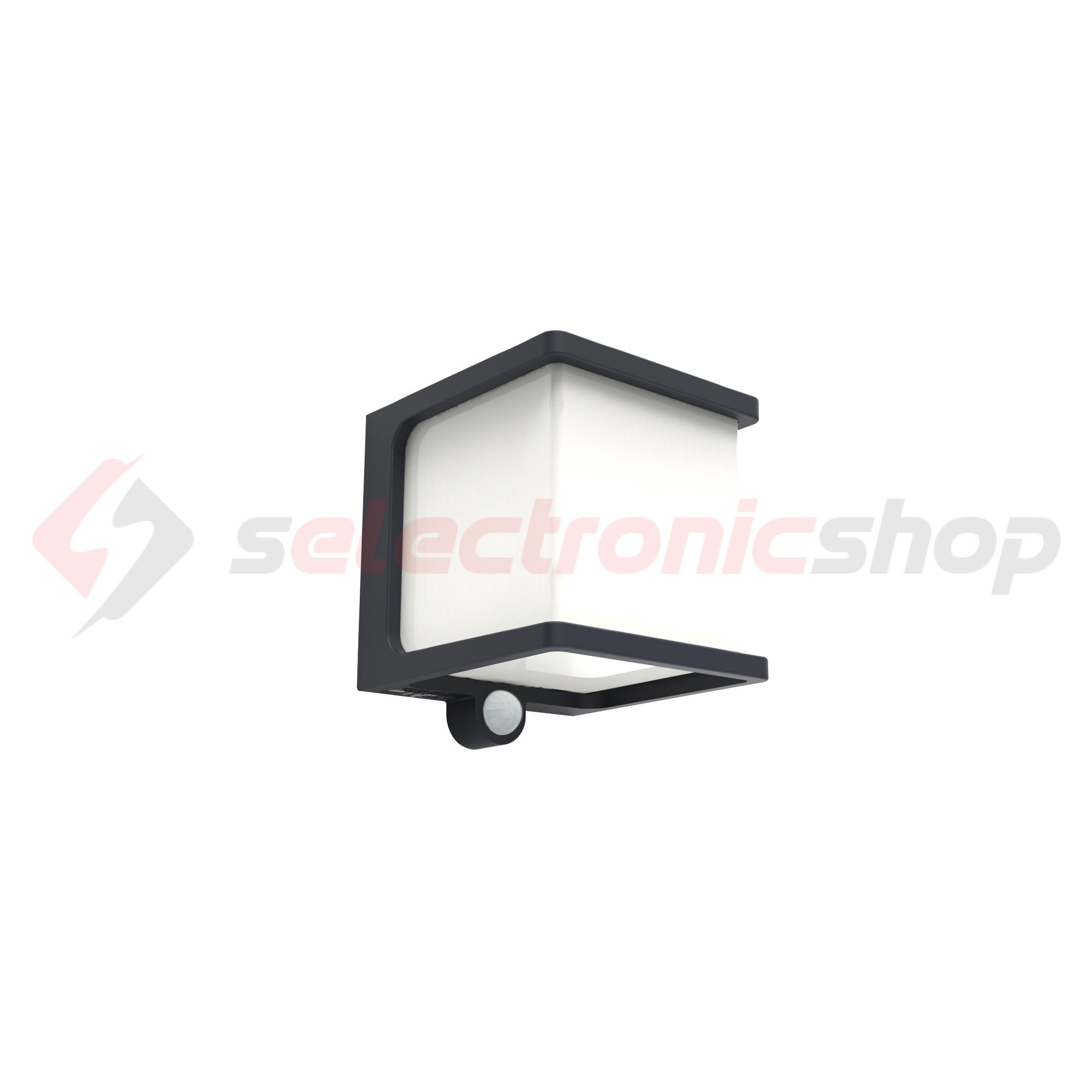 LED kültéri fali lámpatest 10m-PIR-érzékelő szolár 1,5Ah/Li-Ion-akku falonkívüli 1x DOBLO LUTEC - 6940101125