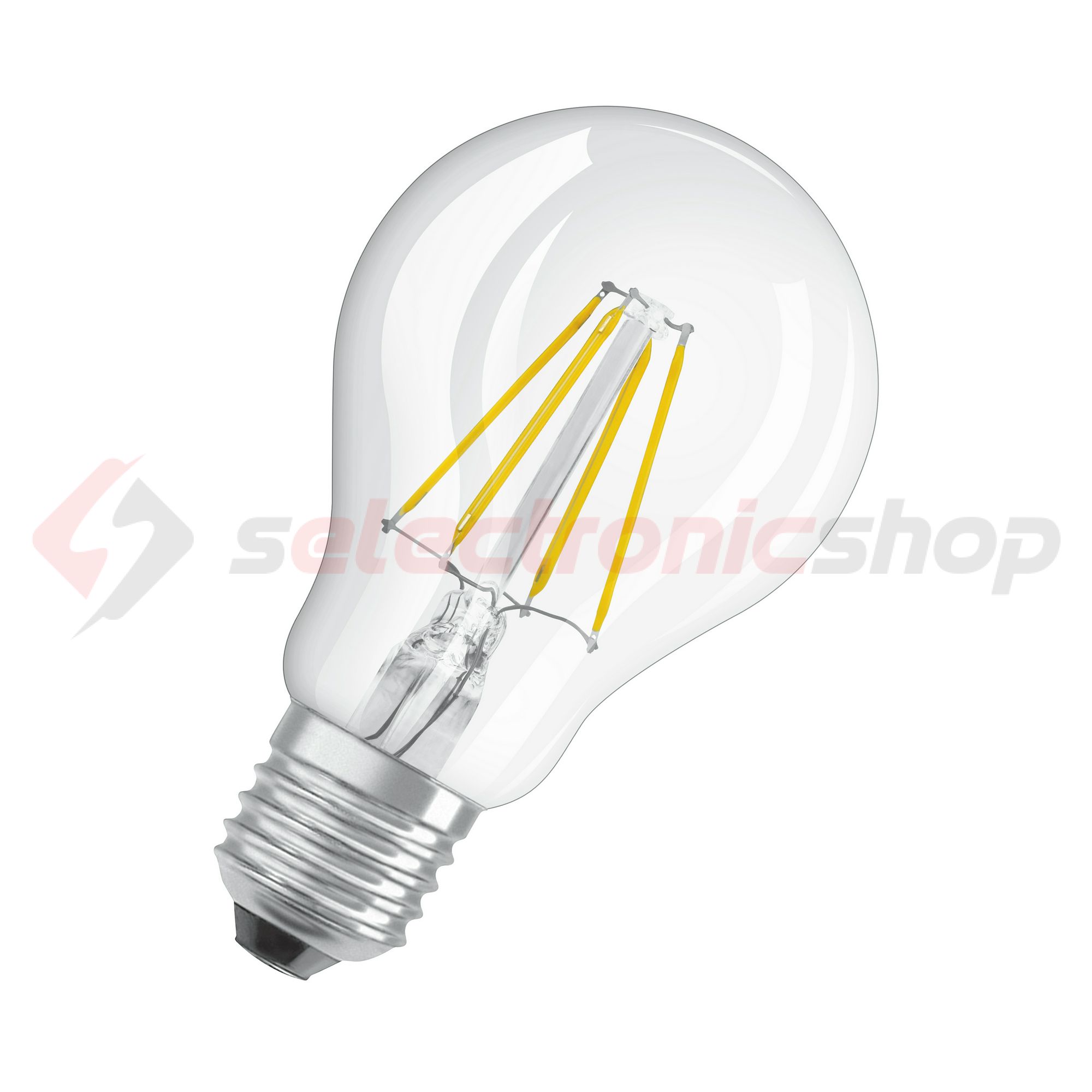 LED lámpa A60 körte A filament 4W- 40W E27 470lm 827 220-240V AC 10000h 300° LVCLA40 LEDVANCE - 4058075439856