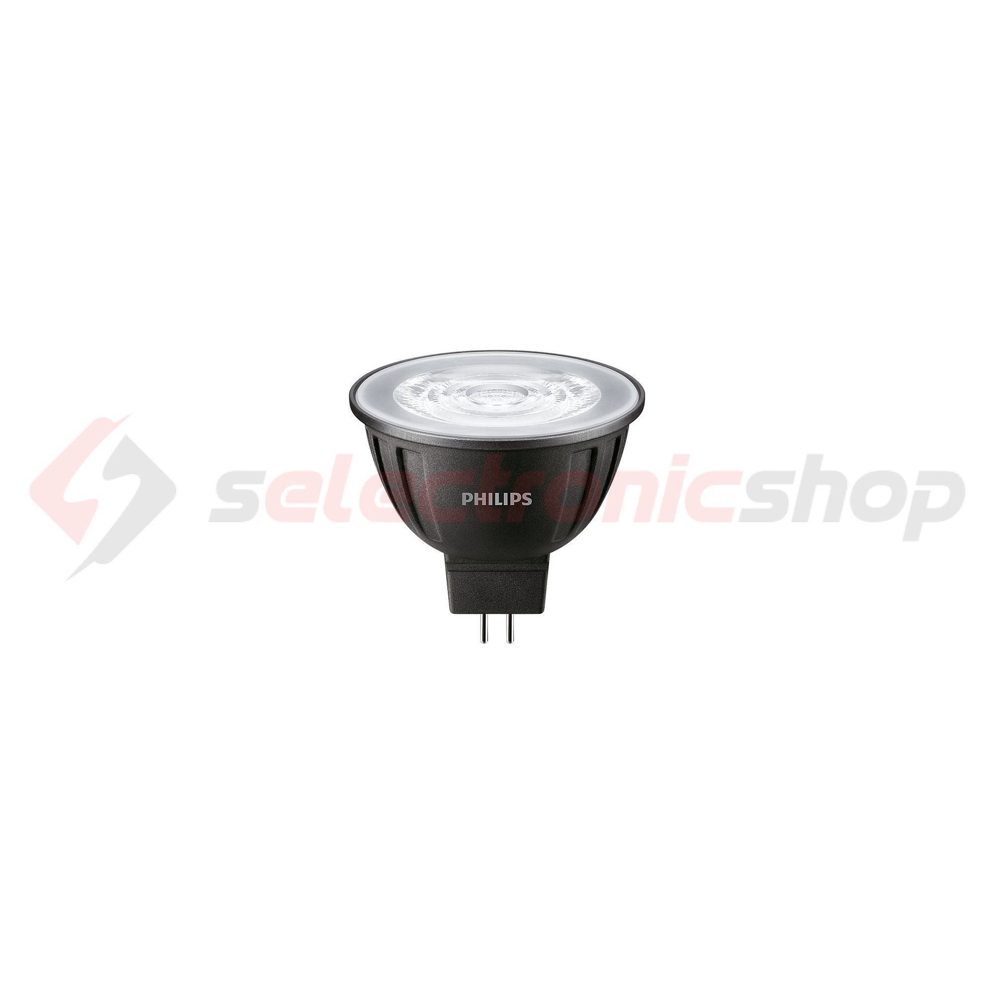 LED lámpa DIM tükrös MR16 7,5W- 50W GU5.3 621lm 927 DIM 12V AC Master LEDspot Value Philips - 929002491902
