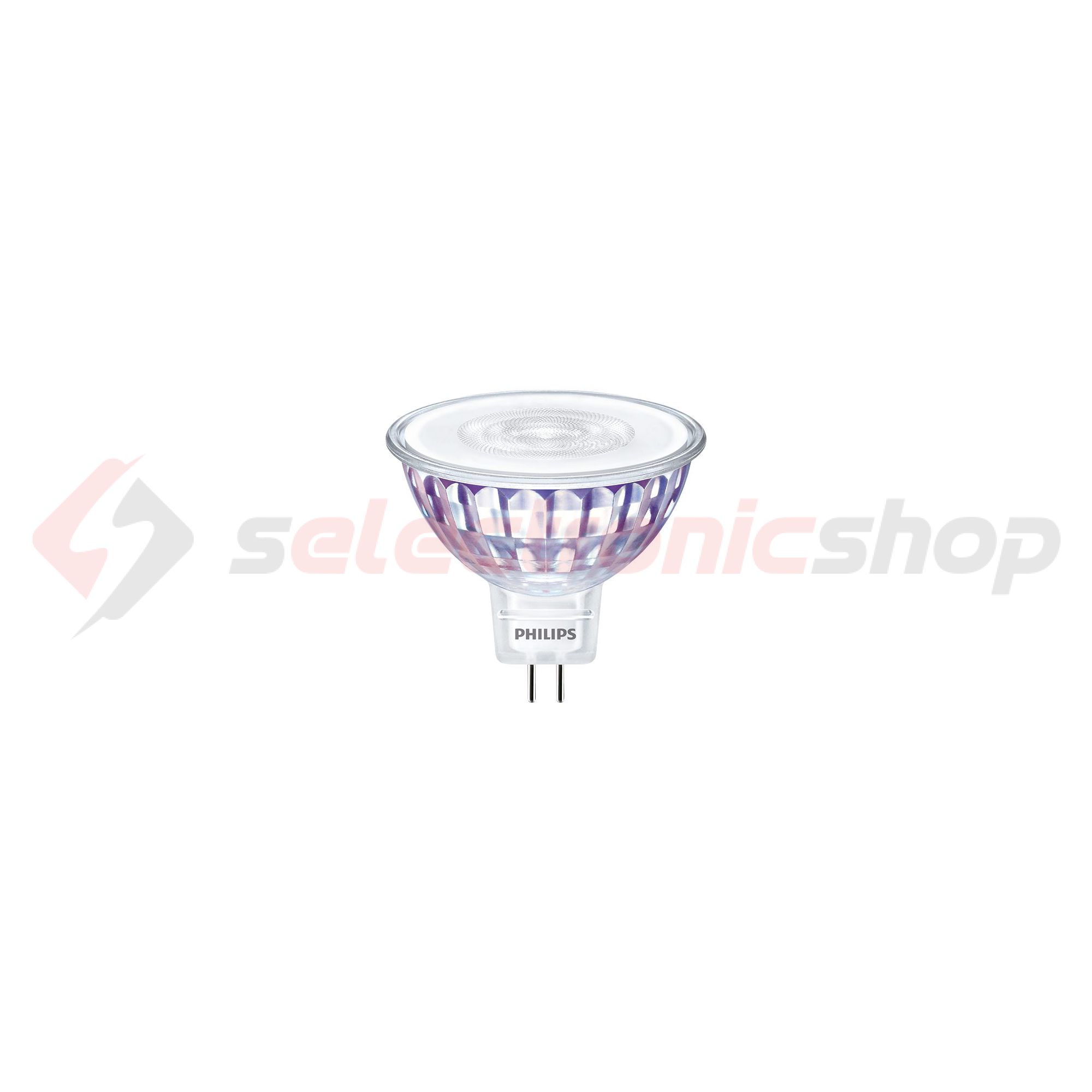 LED lámpa tükrös MR16 5,8W- 36W GU5.3 490lm 940 DIM 12V AC 25000h Master LEDspot Value Philips - 929002492702