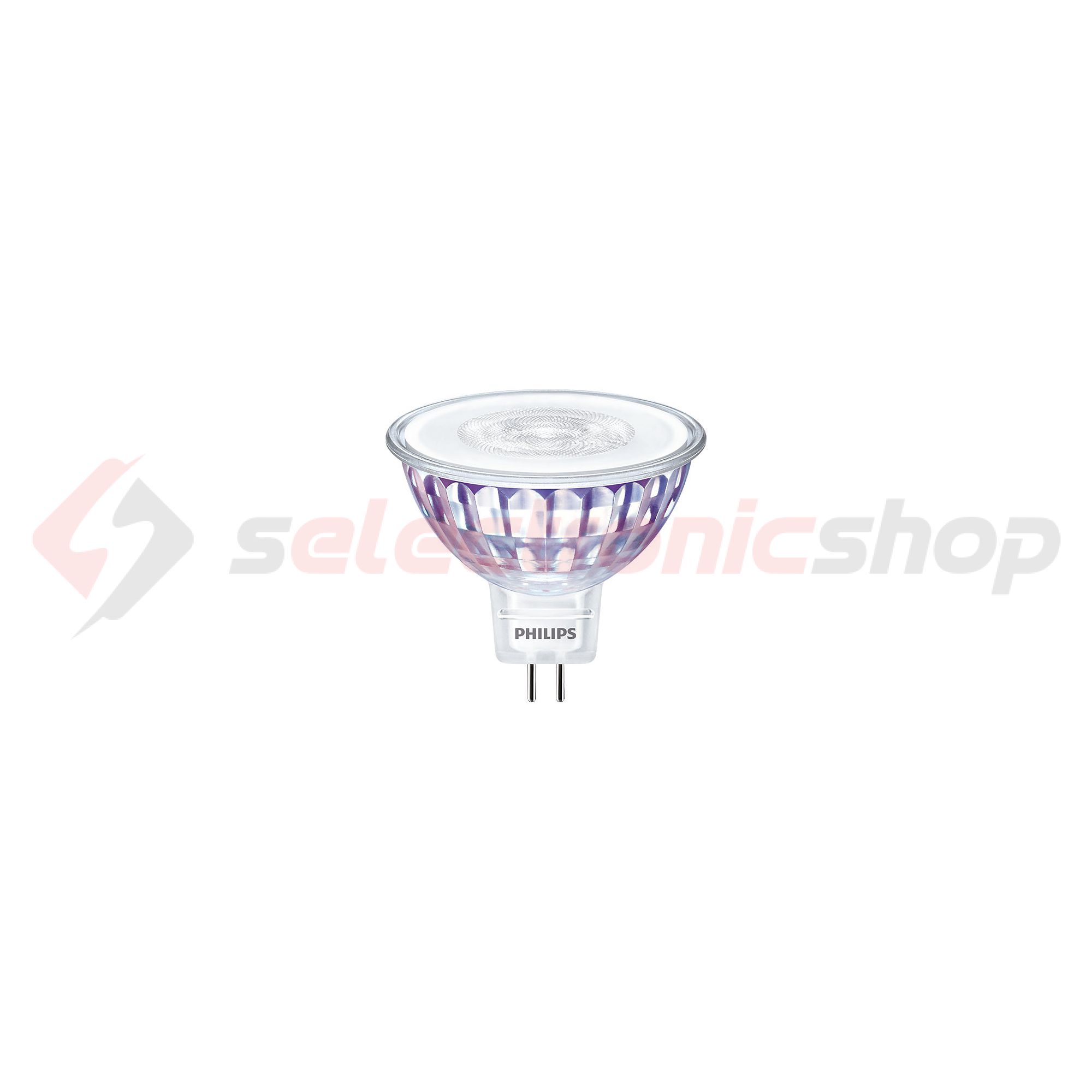 LED lámpa tükrös MR16 7W- 50W GU5.3 621lm 830 12V AC 15000h 36° 1400cd CorePro LEDspot Philips - 929001904902