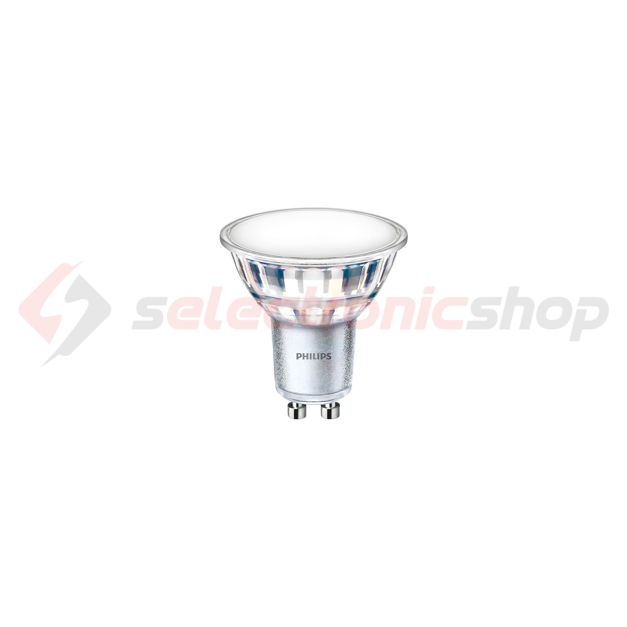 LED lámpa tükrös PAR16 4,9W- GU10 550lm 830 220-240V AC 15000h 120° 3000K CorePro LEDspot Philips - 929002981202