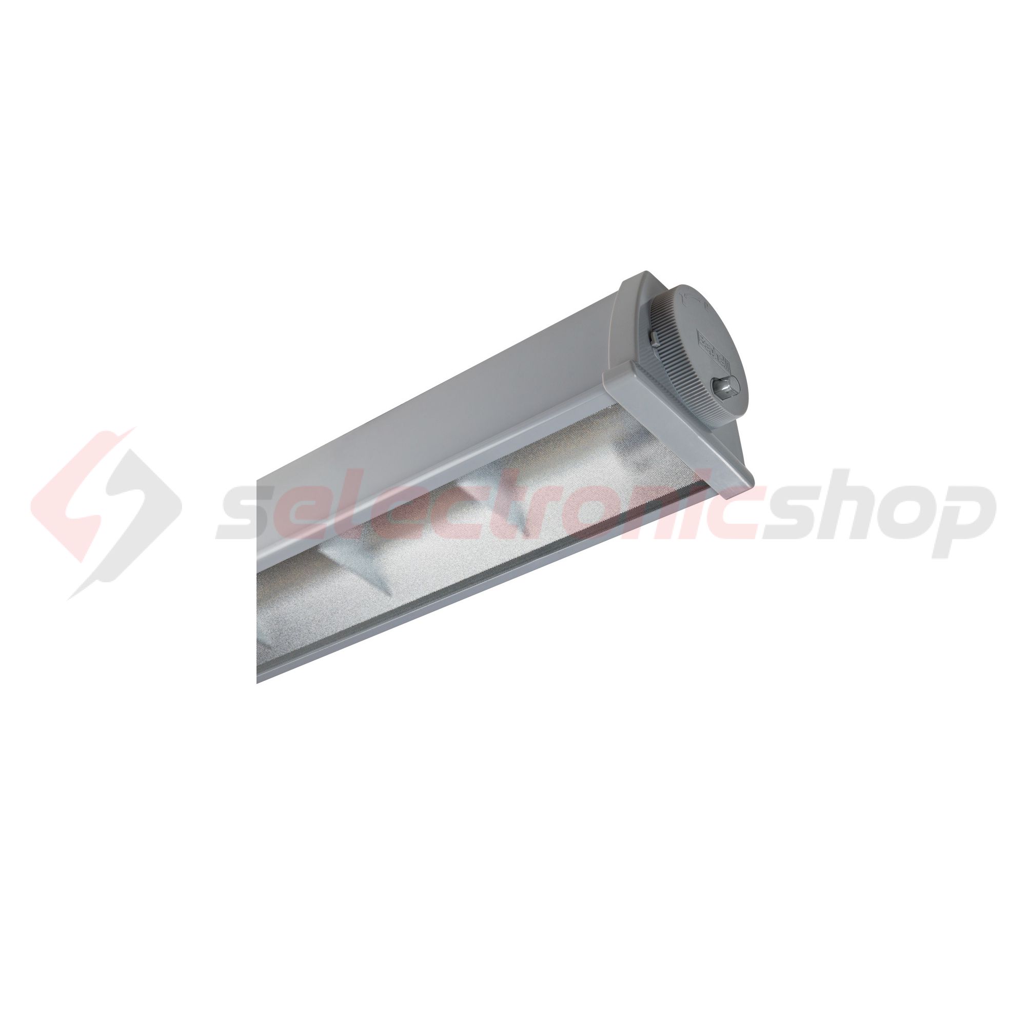 LED porpáramentes lámpatest 4900-8000lm falonkívüli 1x 28-51W 93-265V AC Acciaio Reg Beghelli - A258RD