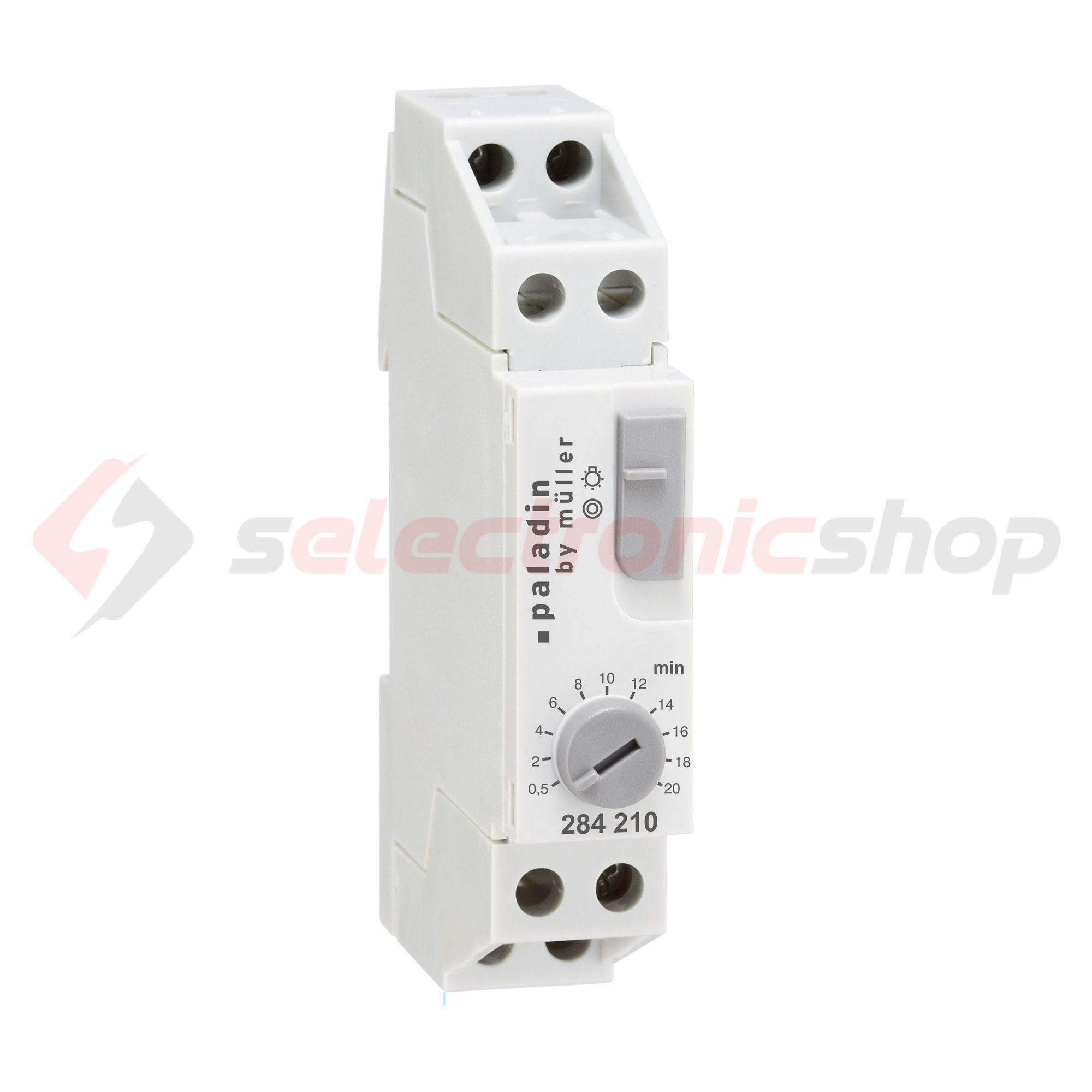 Lépcsőházi automata sorolható fehér elektronikus 1z 284 210 Paladin Hugo Müller - 284210
